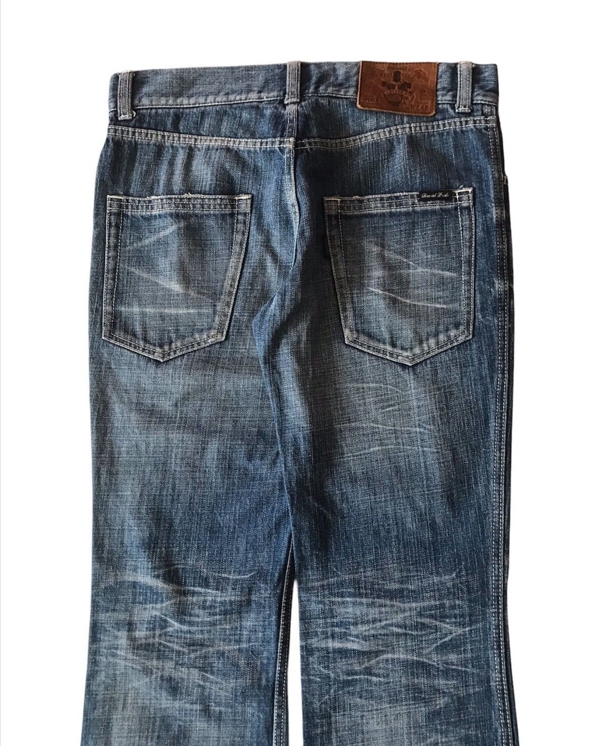 Beauty Beast × Hysteric Glamour × Japanese Brand OF THE NEIGE STYLE DISTRESSED STYLE JEANS Size US 32 / EU 48 - 5 Thumbnail