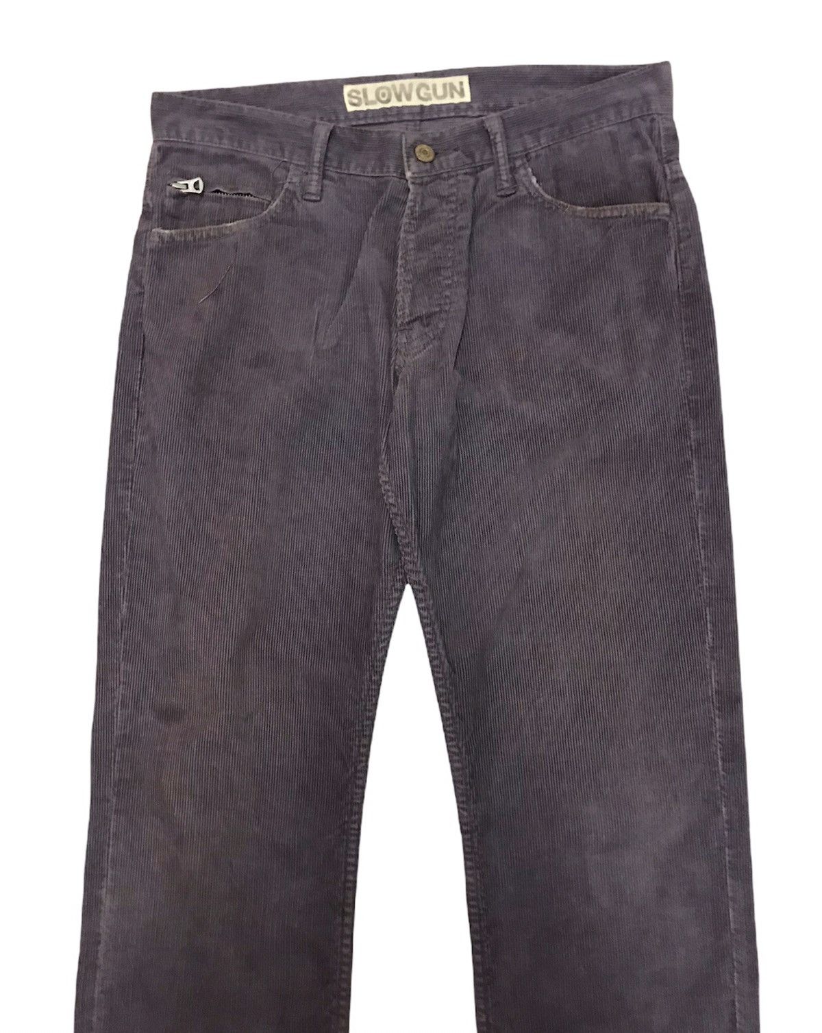 Beauty Beast × Japanese Brand × Velvet Japanese Brand SlowGun Velvet Trouser Pants Size US 31 - 2 Thumbnail