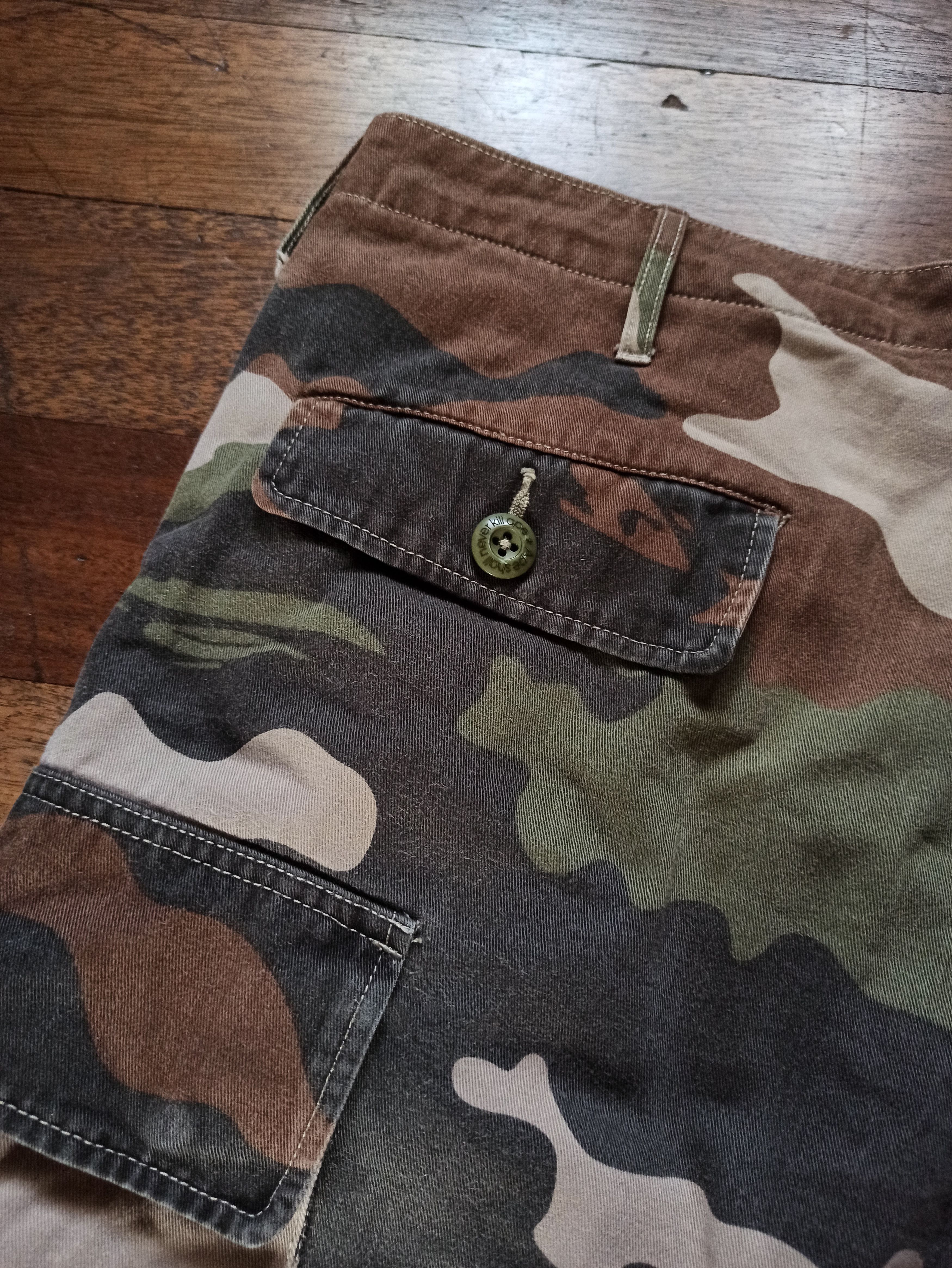 Bape Bape Og Woodland Camo Short Size US 34 / EU 50 - 8 Thumbnail