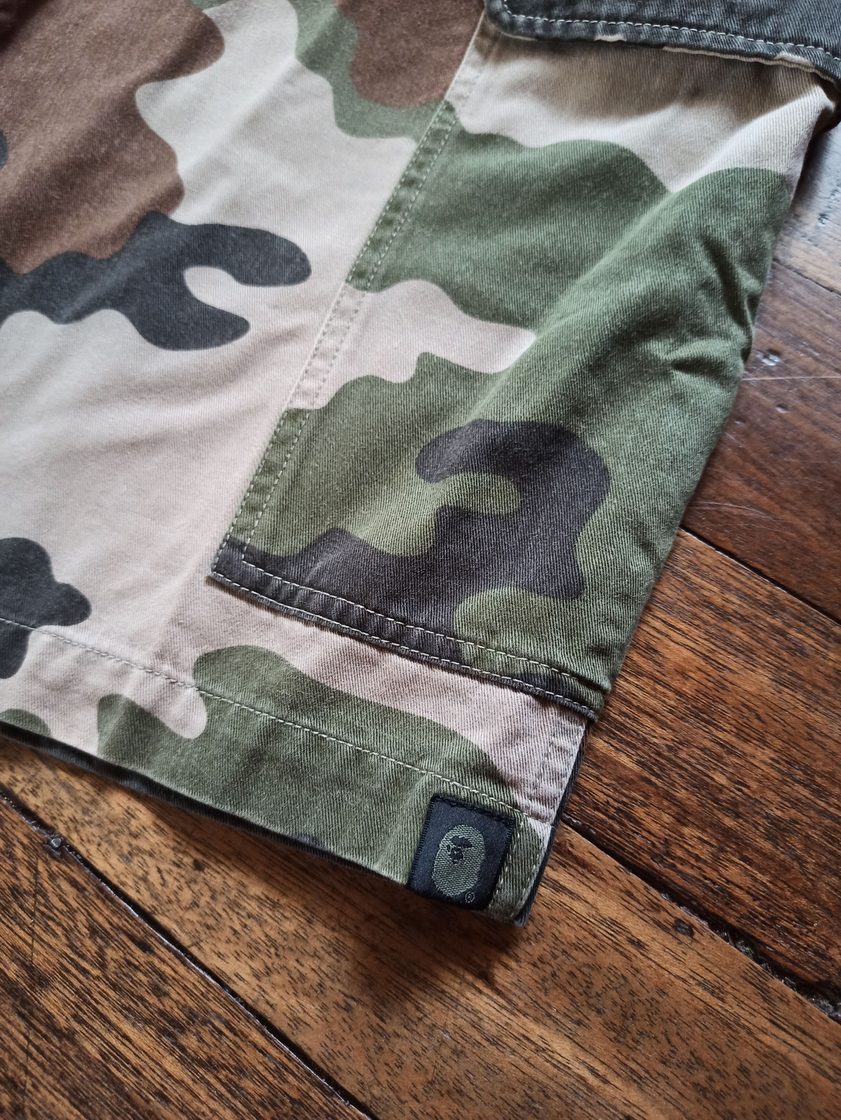 Bape Bape Og Woodland Camo Short Size US 34 / EU 50 - 2 Thumbnail