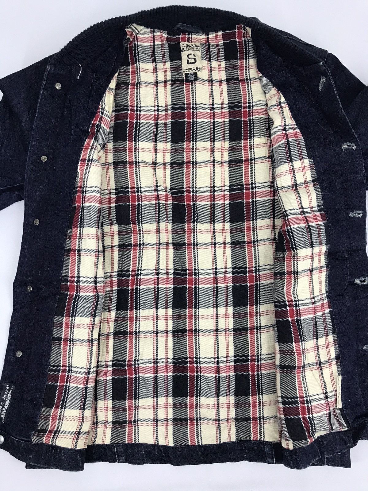 Volcom Volcom Liberated Denim Jacket Padded Plaid Check Inner Size US S / EU 44-46 / 1 - 2 Thumbnail