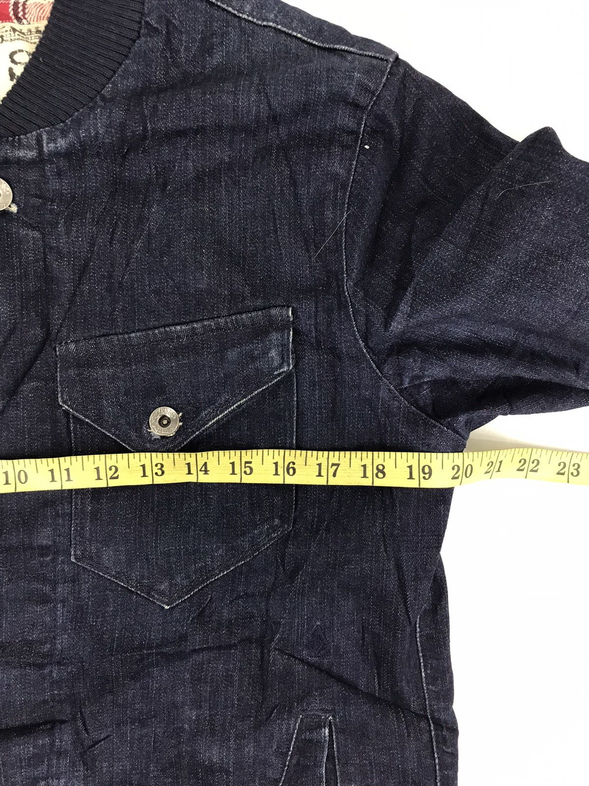Volcom Volcom Liberated Denim Jacket Padded Plaid Check Inner Size US S / EU 44-46 / 1 - 8 Thumbnail