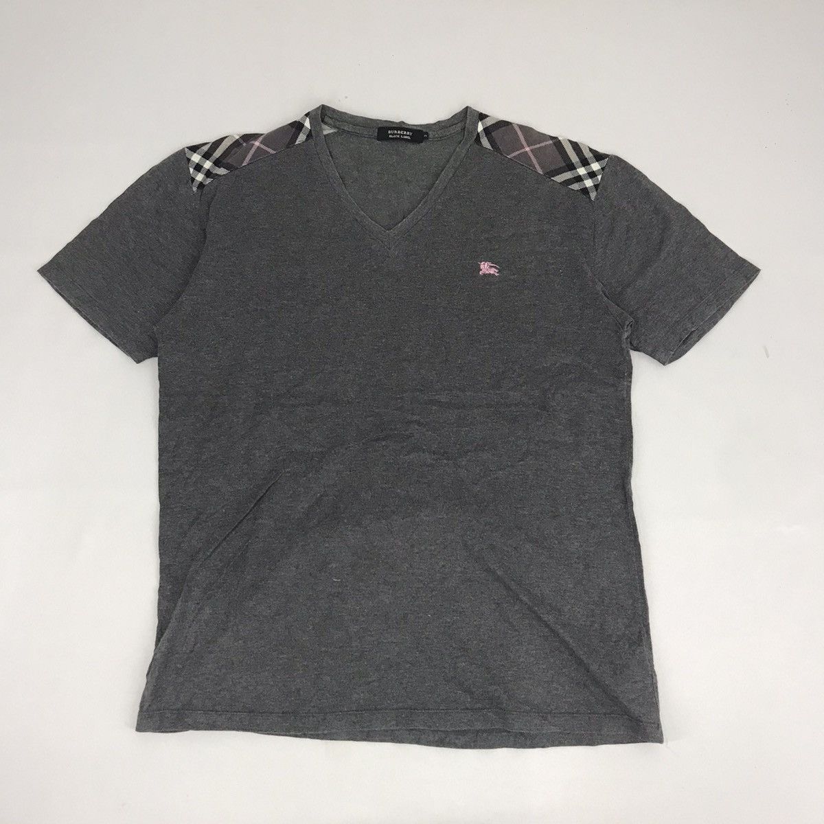 Burberry Vintage Burberry London Black Label Nova Check Tee T-shirt Size US S / EU 44-46 / 1 - 1 Thumbnail