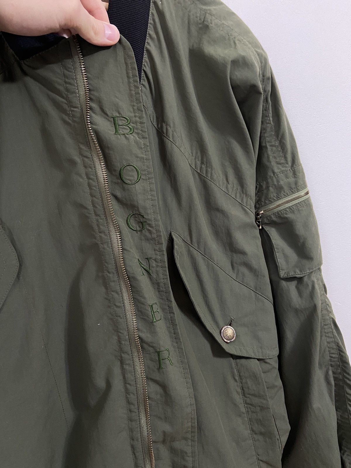 Bogner Bogner menswear bomber jacket vintage Size US L / EU 52-54 / 3 - 10 Thumbnail