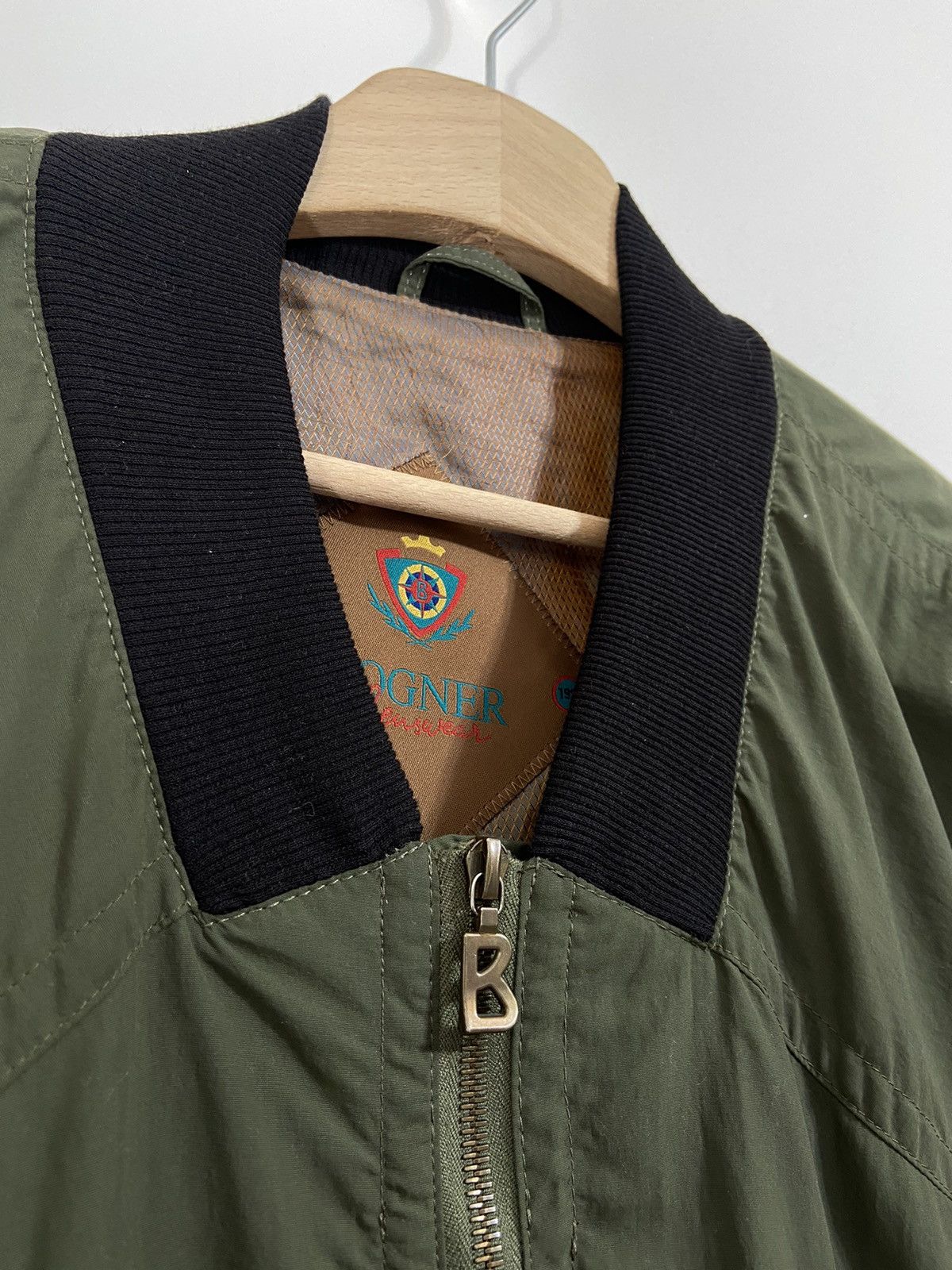 Bogner Bogner menswear bomber jacket vintage Size US L / EU 52-54 / 3 - 3 Thumbnail