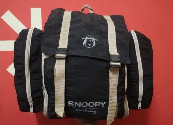 Peanuts × Vintage VINTAGE SNOOPY OUTDOOR JOE SCOUT LARGE BACKPACK Size ONE SIZE - 11 Thumbnail