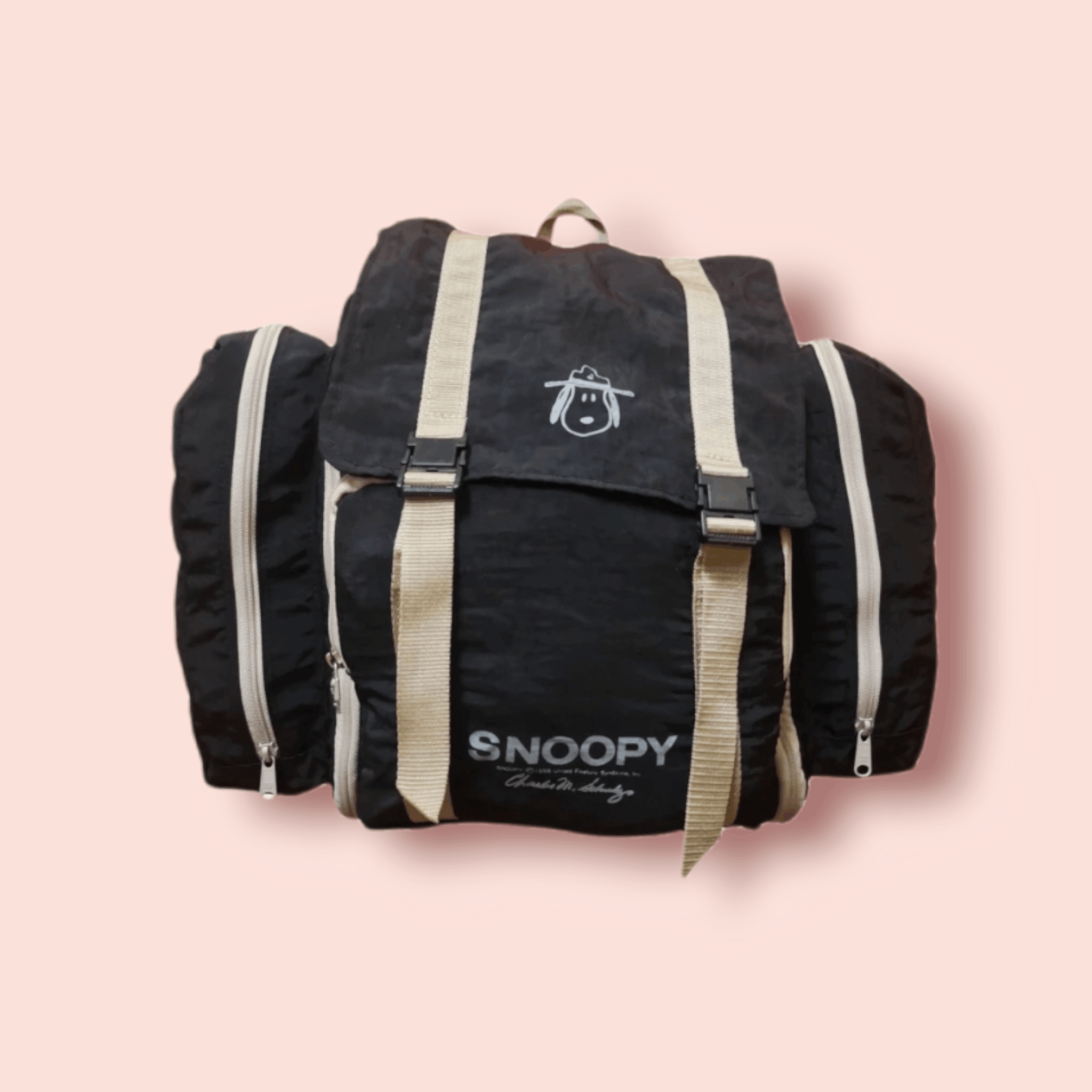 Peanuts × Vintage VINTAGE SNOOPY OUTDOOR JOE SCOUT LARGE BACKPACK Size ONE SIZE - 2 Thumbnail