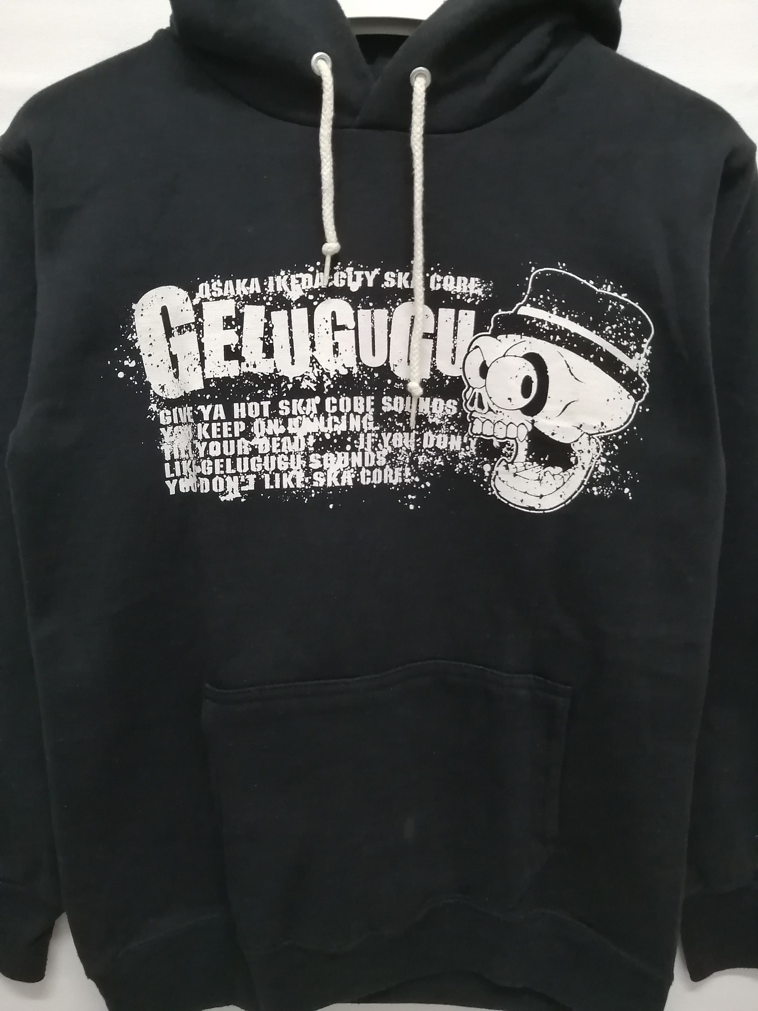 Japanese Brand Vintage GELUGUGU Ska Punk Hoodie - Size S Size US S / EU 44-46 / 1 - 7 Thumbnail
