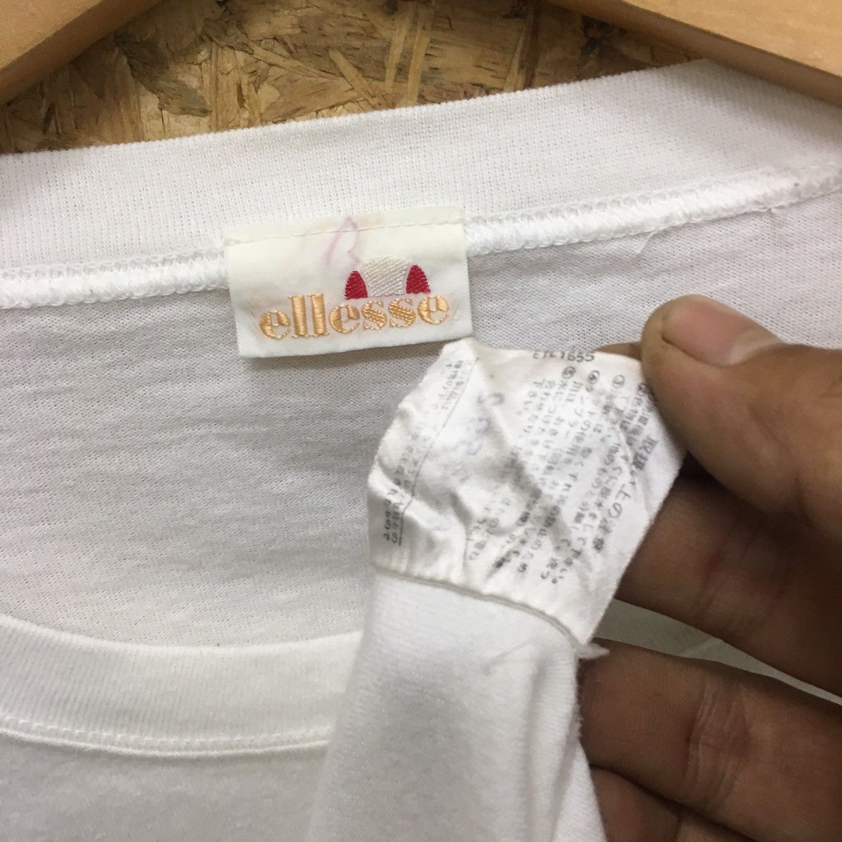 Ellesse × Vintage Vintage Ellesse Big Logo And Spellout Embroidery Tees Size US L / EU 52-54 / 3 - 5 Thumbnail