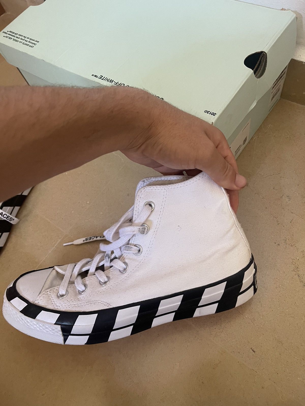 Converse Off White Converse x Off White Chuck 70 Grailed