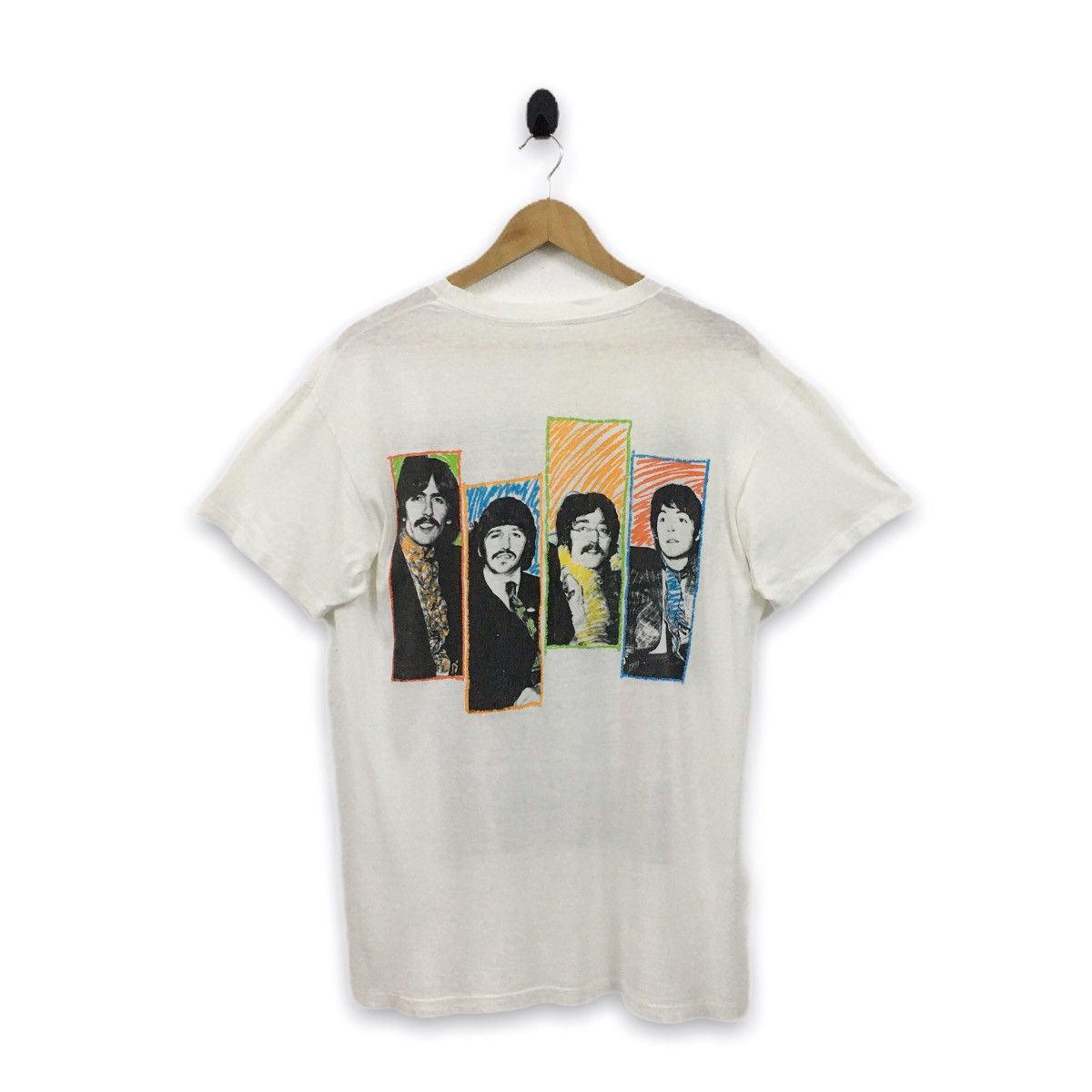 Andy Warhol × Band Tees × Vintage Rare Vintage 1989 The Beatles Pop Art Andy Warhol Tshirt Size US L / EU 52-54 / 3 - 2 Thumbnail