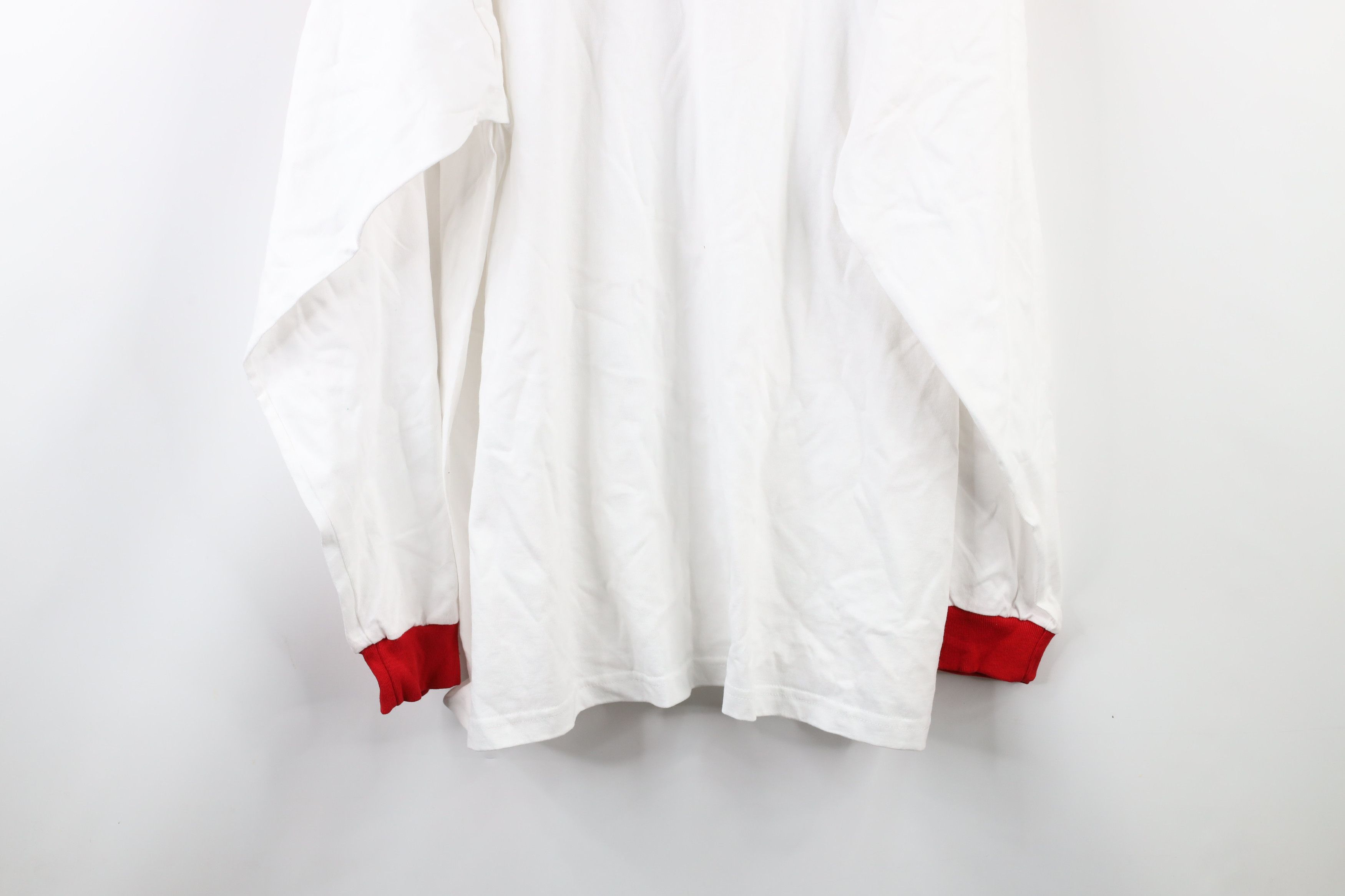 Ecko Unltd. × Vintage NOS Vintage 90s Ecko Baggy Fit Long Sleeve T-Shirt White USA Size US XXL / EU 58 / 5 - 9 Thumbnail