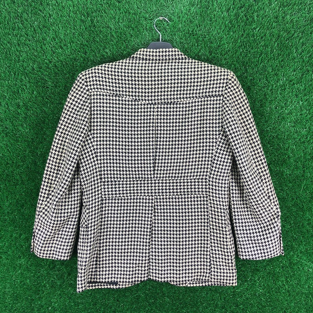 Vintage Vintage 80's Wool Blazer Houndstooth Pattern by Fightman Size US S / EU 44-46 / 1 - 4 Thumbnail