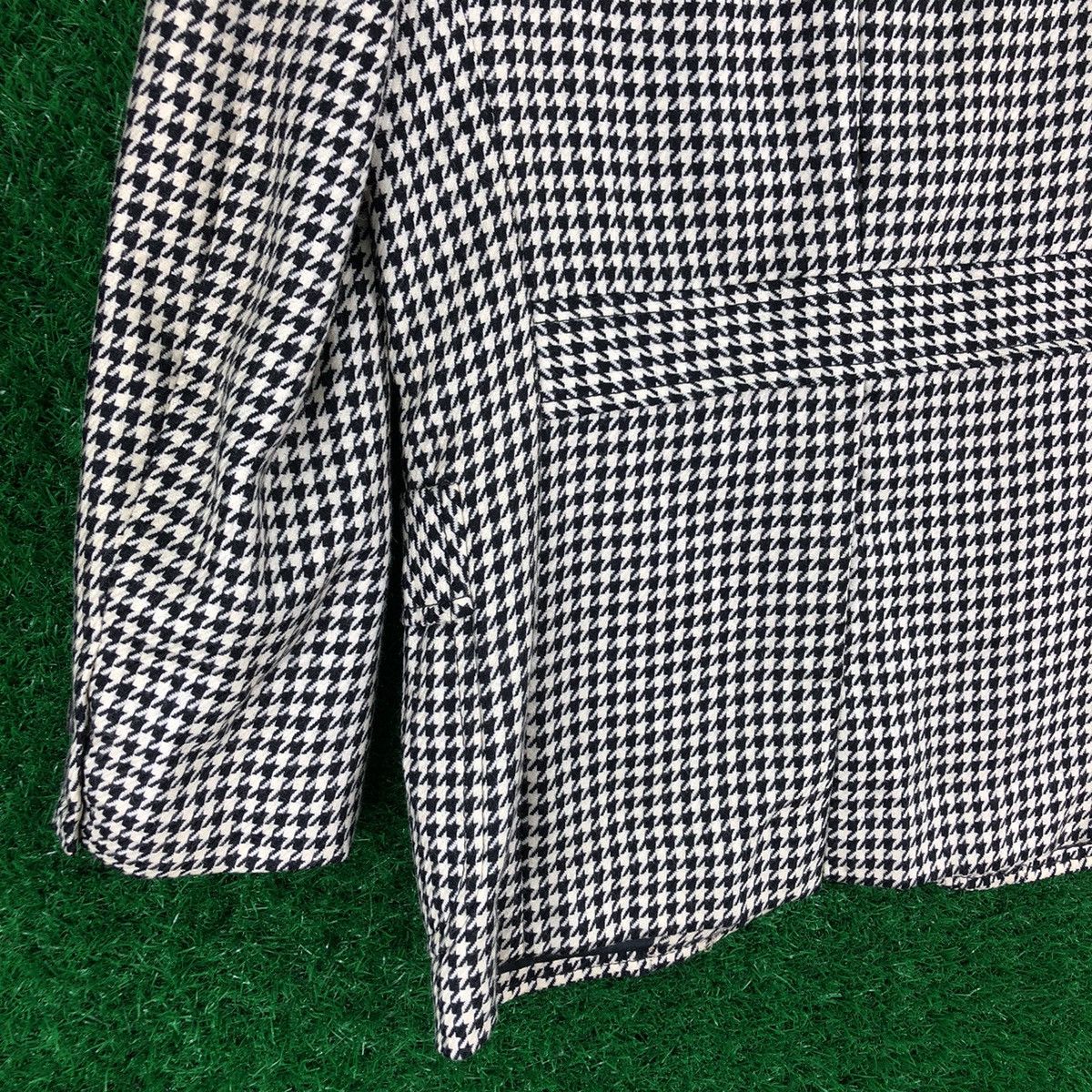Vintage Vintage 80's Wool Blazer Houndstooth Pattern by Fightman Size US S / EU 44-46 / 1 - 6 Thumbnail