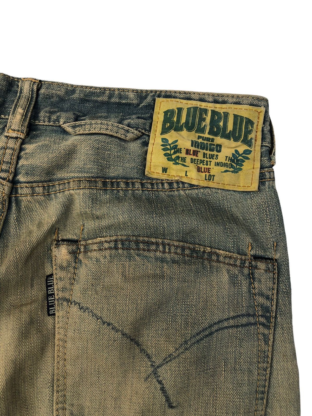 Blue Blue Japan 🔥Japanese Blue Blue Indigo Jeans 🔥 Size US 31 - 8 Thumbnail