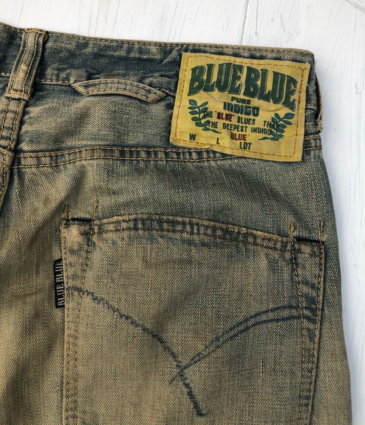 Blue Blue Japan 🔥Japanese Blue Blue Indigo Jeans 🔥 Size US 31 - 10 Thumbnail