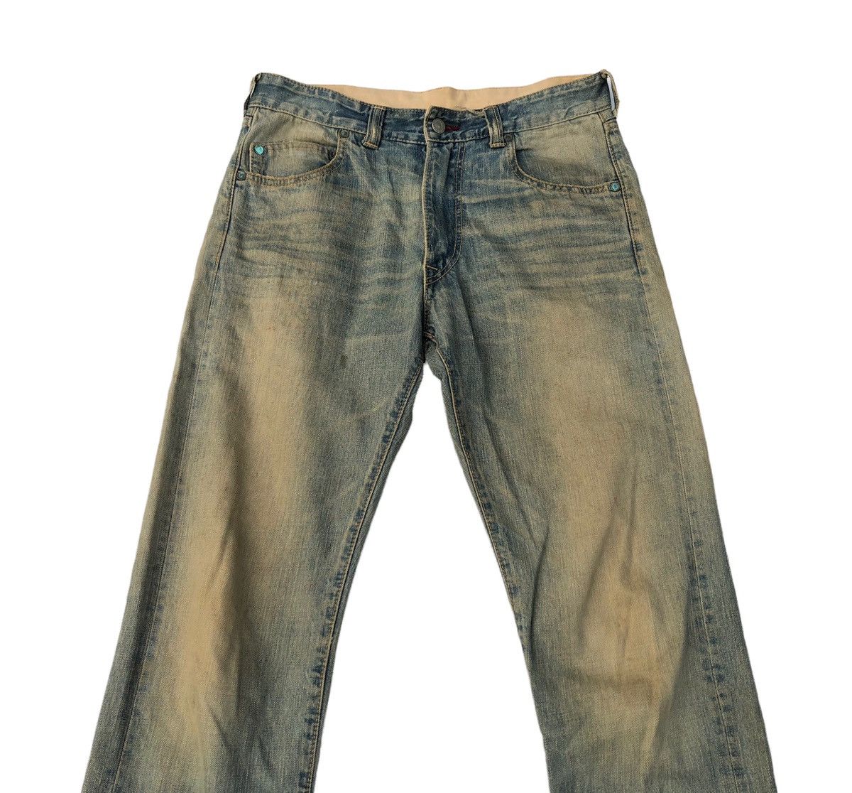Blue Blue Japan 🔥Japanese Blue Blue Indigo Jeans 🔥 Size US 31 - 3 Thumbnail