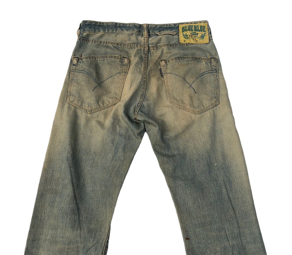 Blue Blue Japan 🔥Japanese Blue Blue Indigo Jeans 🔥 Size US 31 - 5 Thumbnail