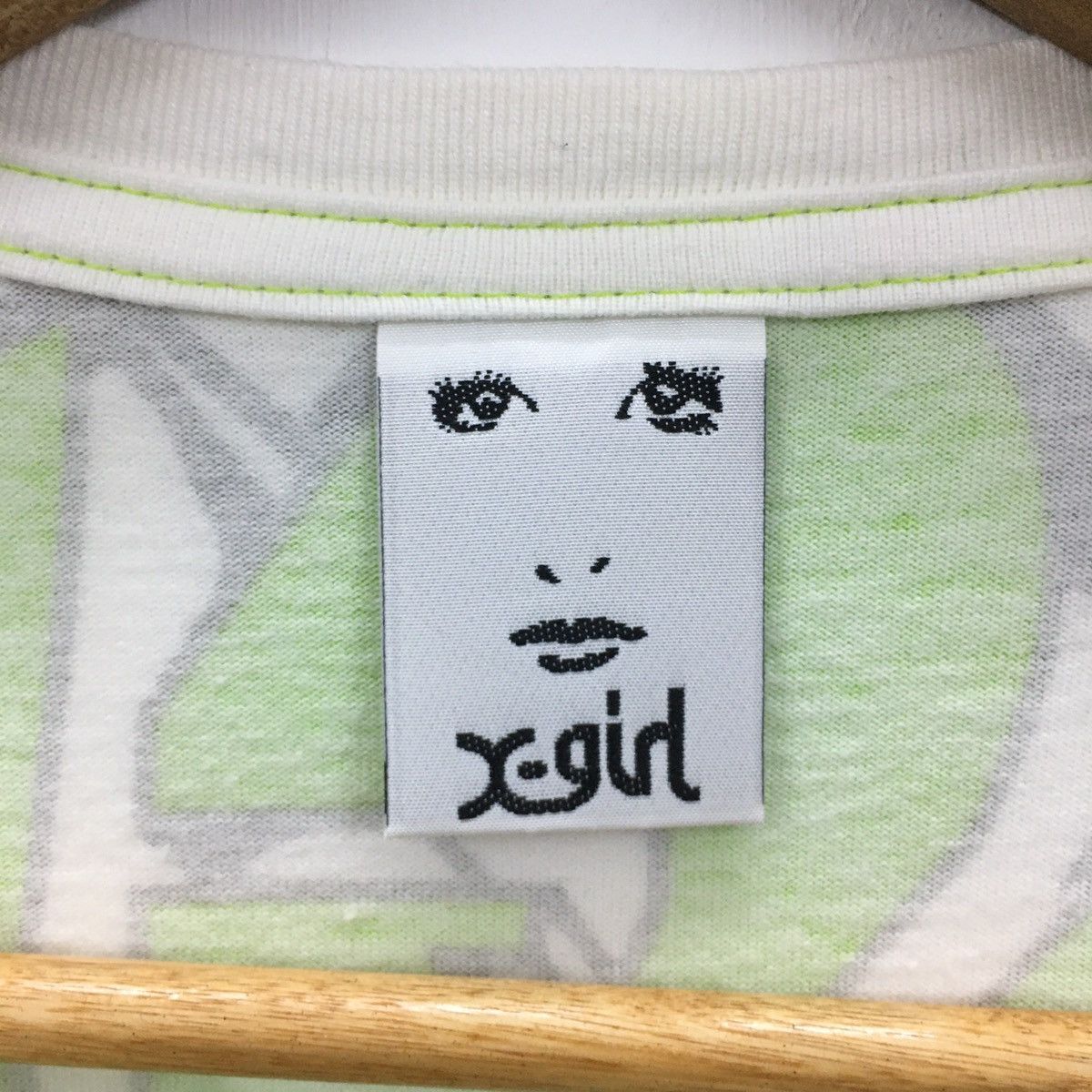 Japanese Brand Rare X-girl Fullprint Design Tshirt Size US L / EU 52-54 / 3 - 3 Thumbnail