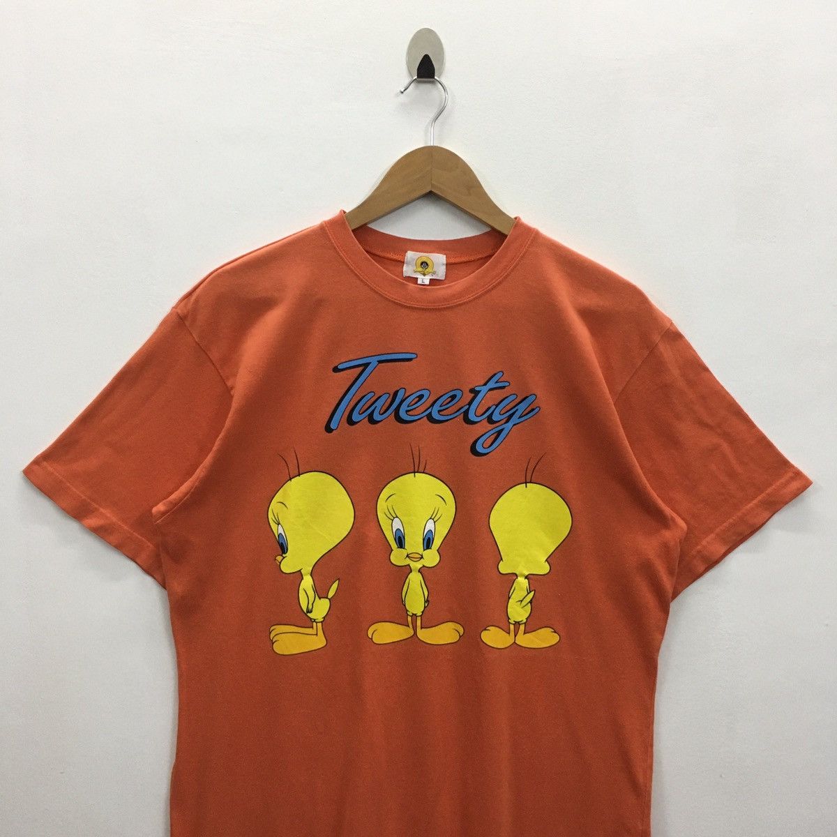 Cartoon Network × Vintage × Warner Bros Vintage Tweety Looney Tunes By Warner Bros Tshirt Size US L / EU 52-54 / 3 - 4 Thumbnail