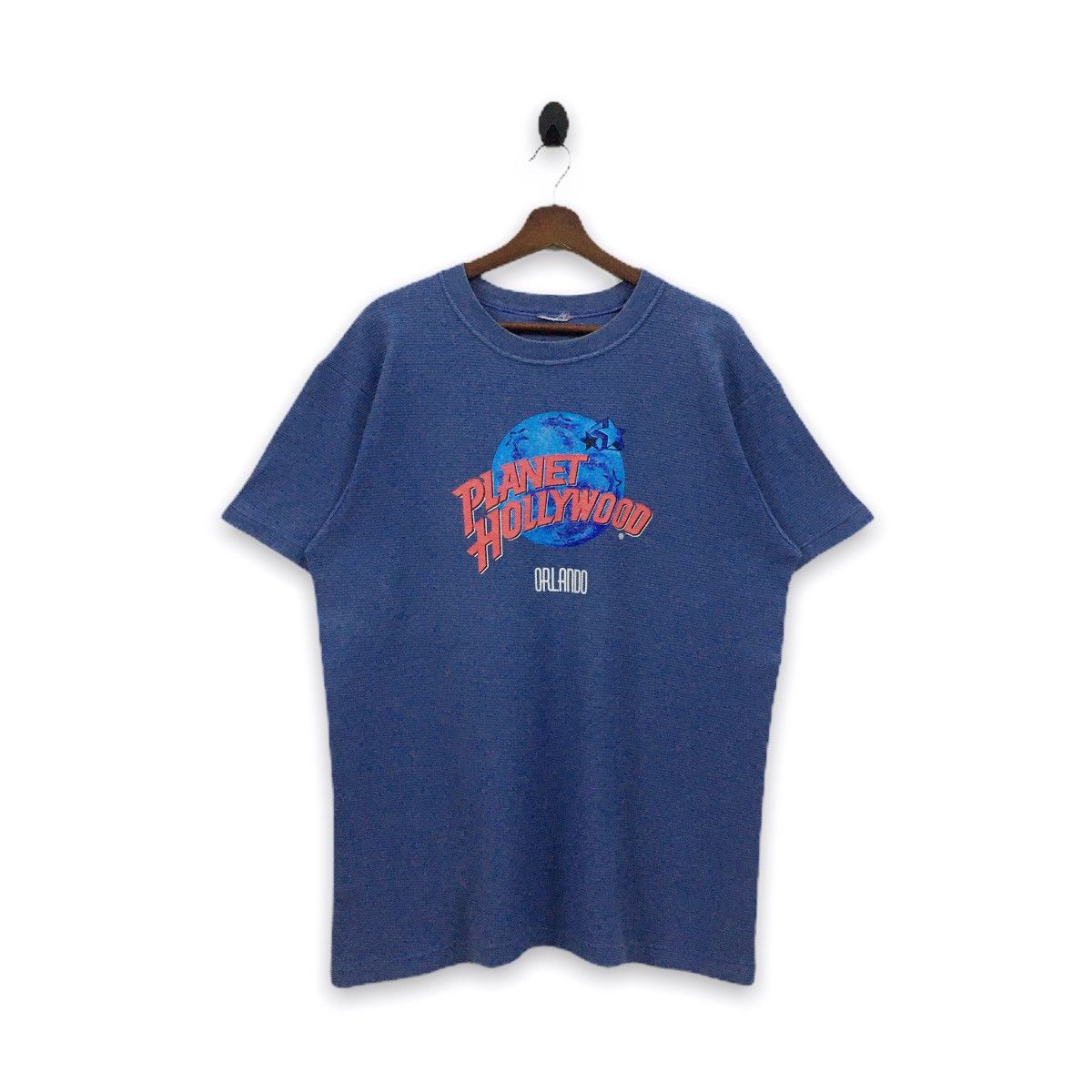 Disney × Planet Hollywood × Vintage Vintage 90s Planet Hollywood Orlando By Disney Big Printed Size US L / EU 52-54 / 3 - 1 Thumbnail