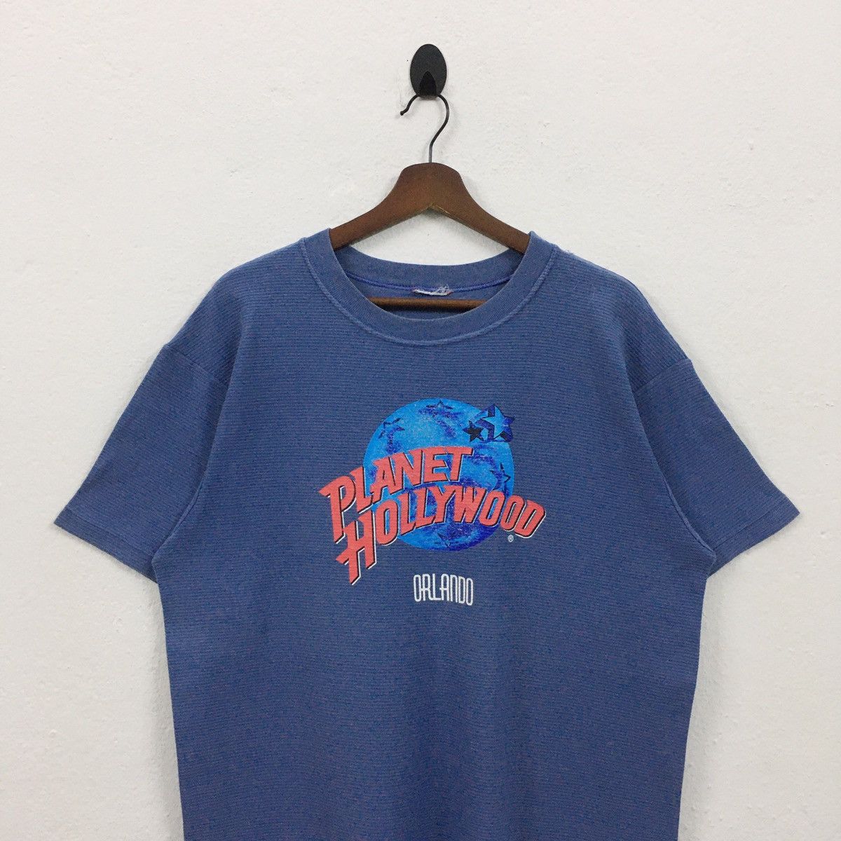 Disney × Planet Hollywood × Vintage Vintage 90s Planet Hollywood Orlando By Disney Big Printed Size US L / EU 52-54 / 3 - 7 Thumbnail