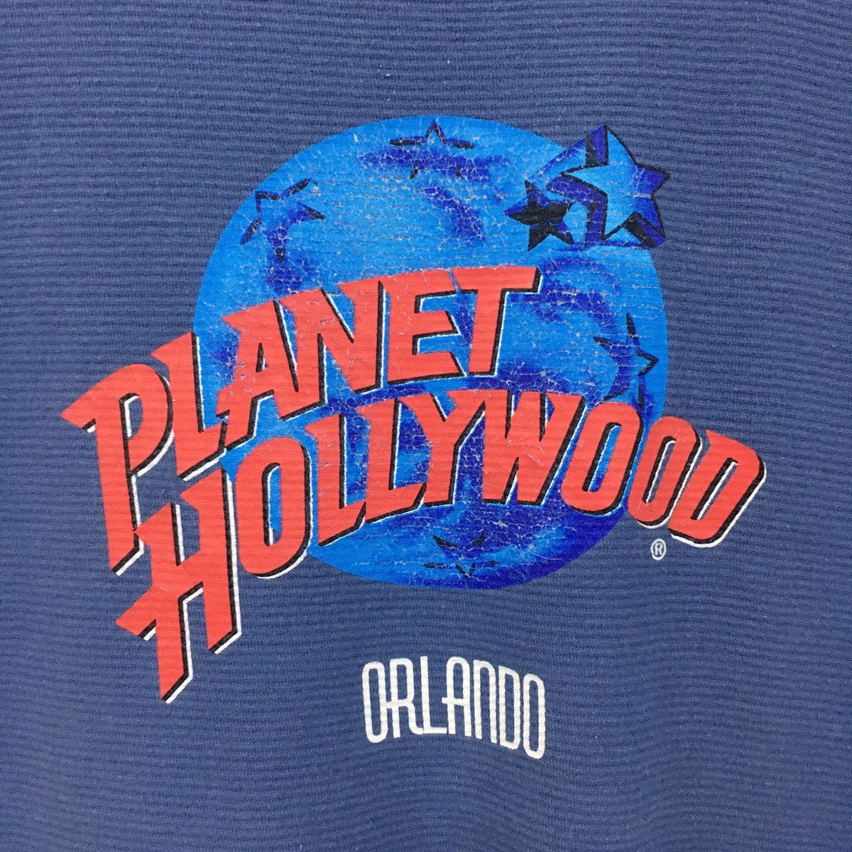 Disney × Planet Hollywood × Vintage Vintage 90s Planet Hollywood Orlando By Disney Big Printed Size US L / EU 52-54 / 3 - 6 Thumbnail