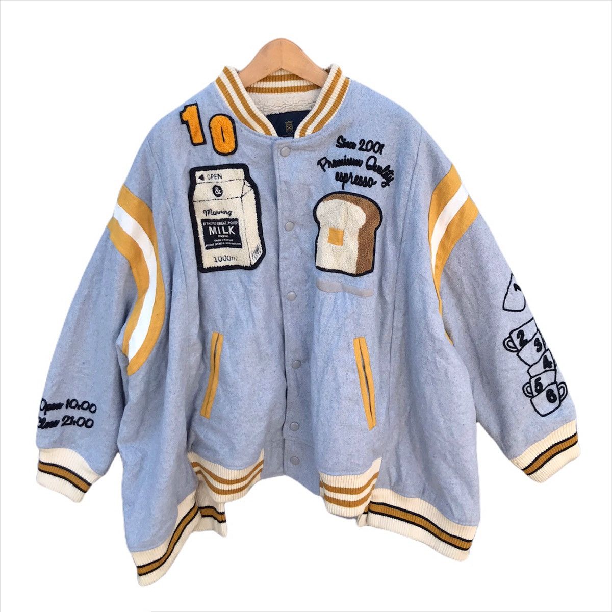 Japanese Brand pick up !! varsity over jacket Size US XL / EU 56 / 4 - 1 Thumbnail