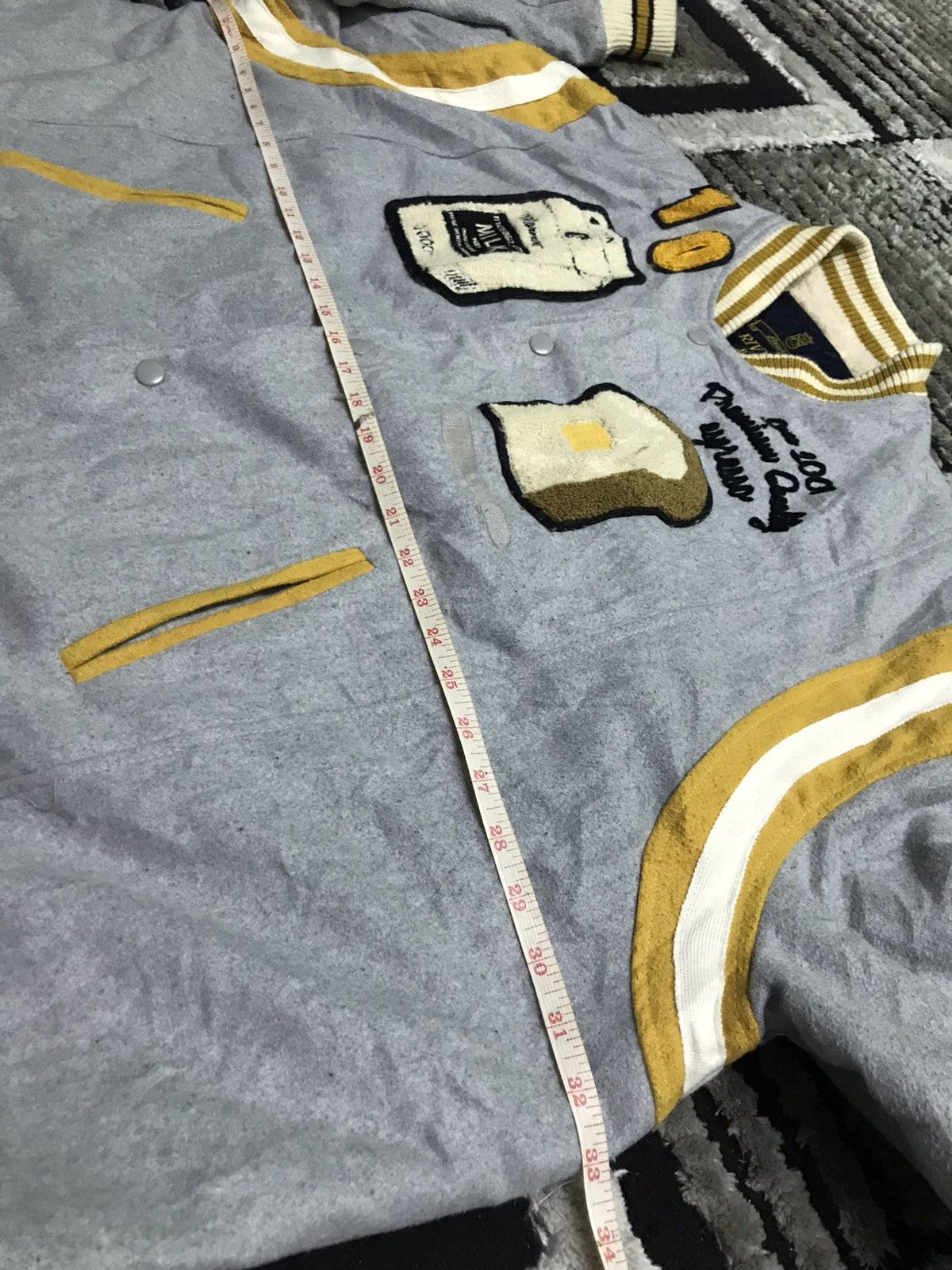 Japanese Brand pick up !! varsity over jacket Size US XL / EU 56 / 4 - 7 Thumbnail