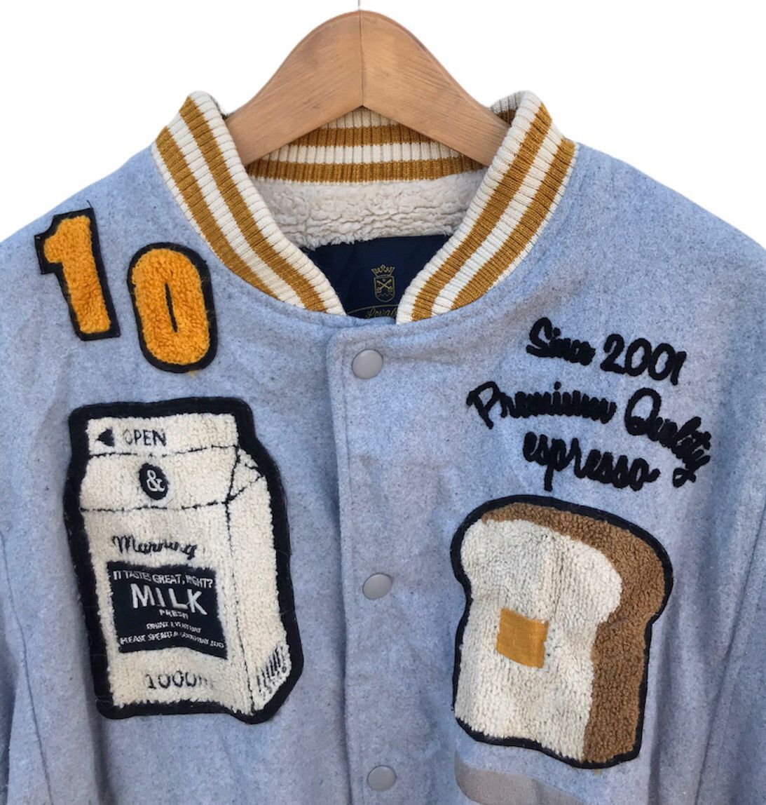 Japanese Brand pick up !! varsity over jacket Size US XL / EU 56 / 4 - 2 Thumbnail