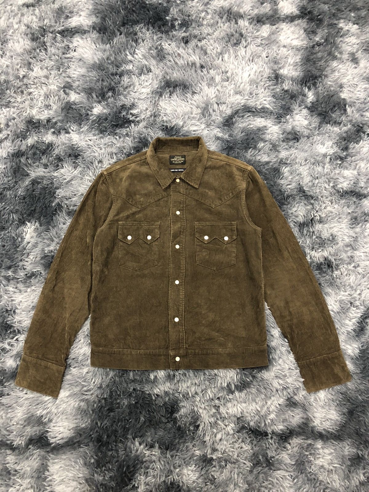 United Arrows Collab United Arrows x Tabloid News Japan Corduroy Jacket Size US M / EU 48-50 / 2 - 1 Thumbnail