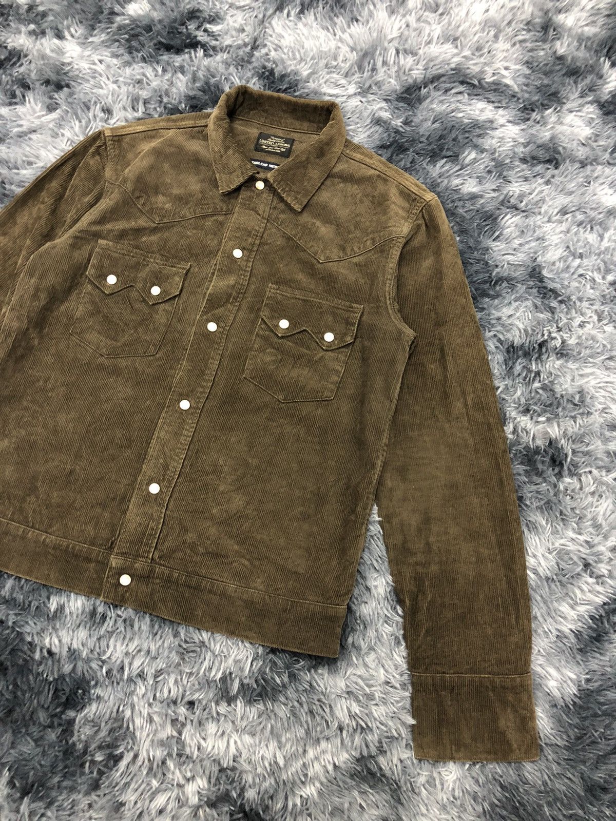 United Arrows Collab United Arrows x Tabloid News Japan Corduroy Jacket Size US M / EU 48-50 / 2 - 3 Thumbnail