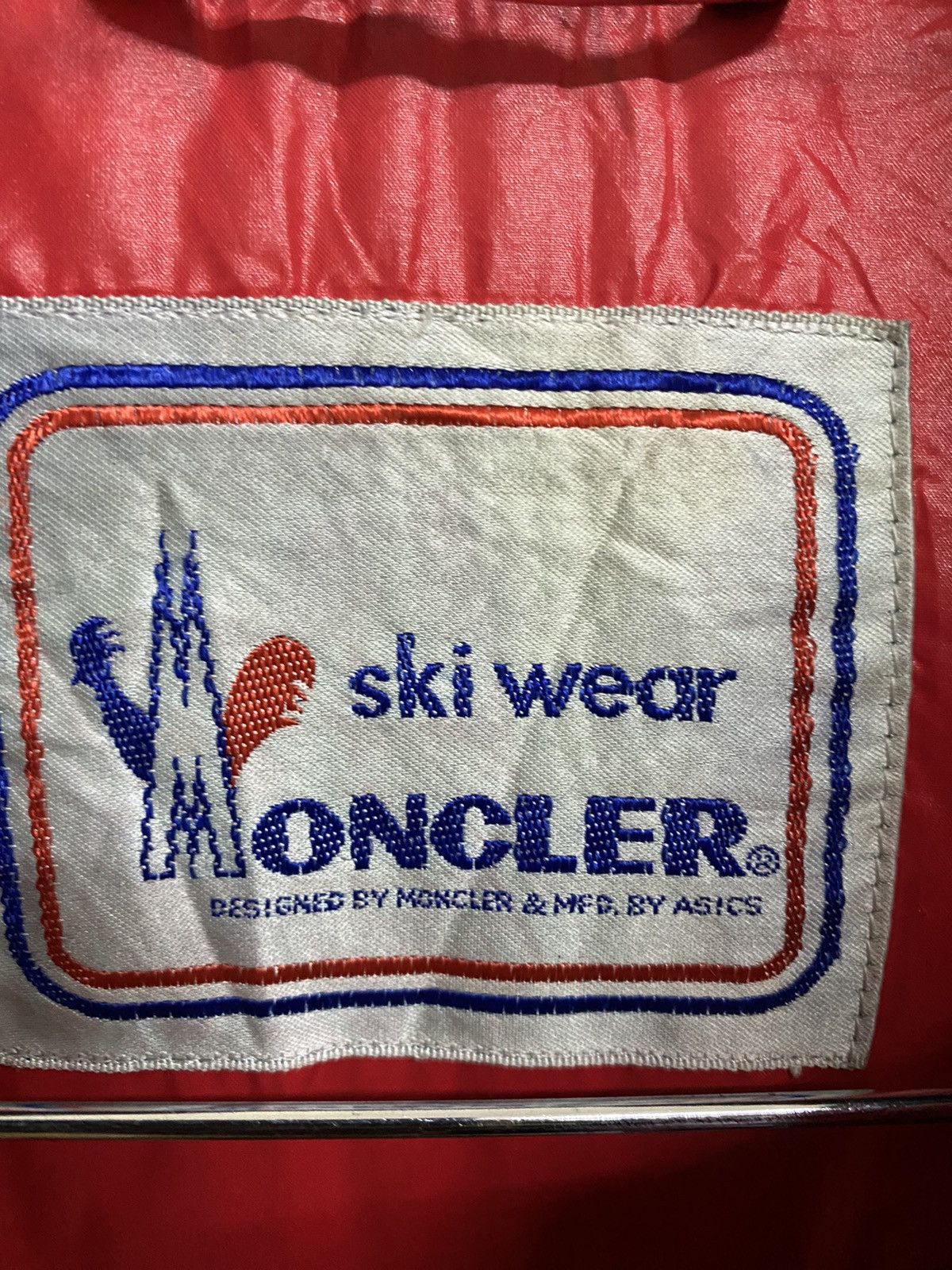 Moncler Vintage Moncler X Asics Puffer Down Ski Wear Jacket Size US M / EU 48-50 / 2 - 9 Thumbnail