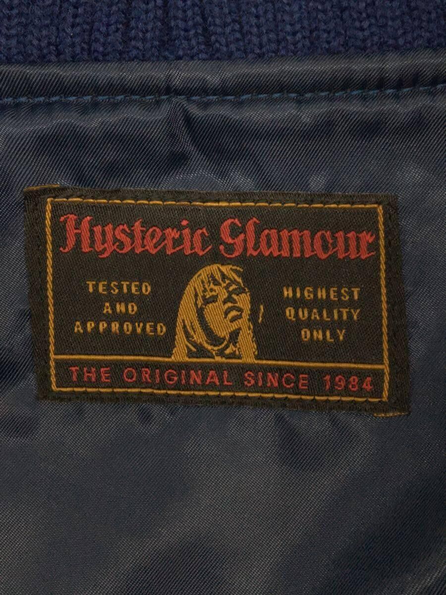 Hysteric Glamour "Endless" Leather Sleeve Varsity College Jacket Size US L / EU 52-54 / 3 - 7 Thumbnail