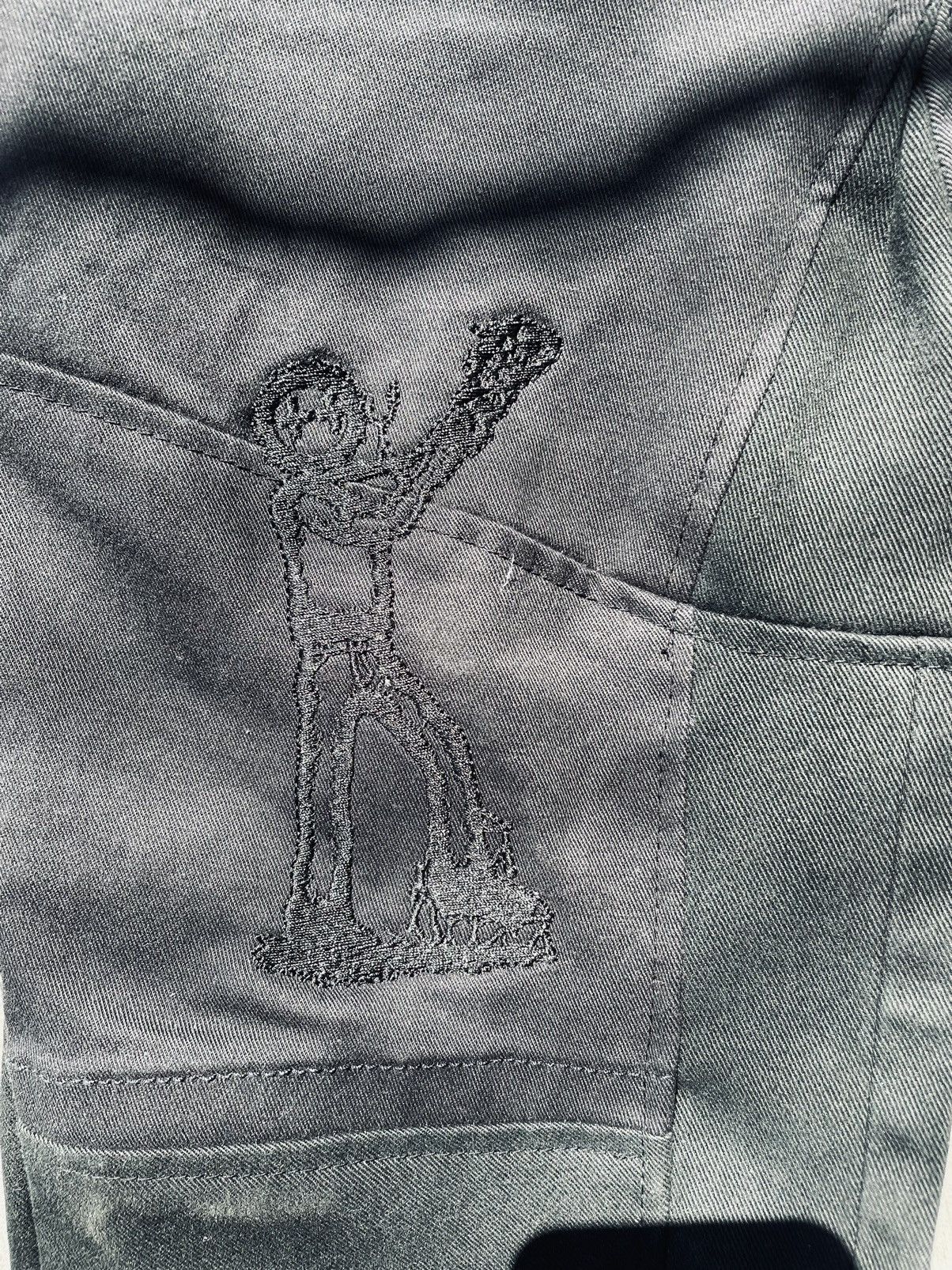 Reconstructed Dickie Pants by Calm Down Clothing