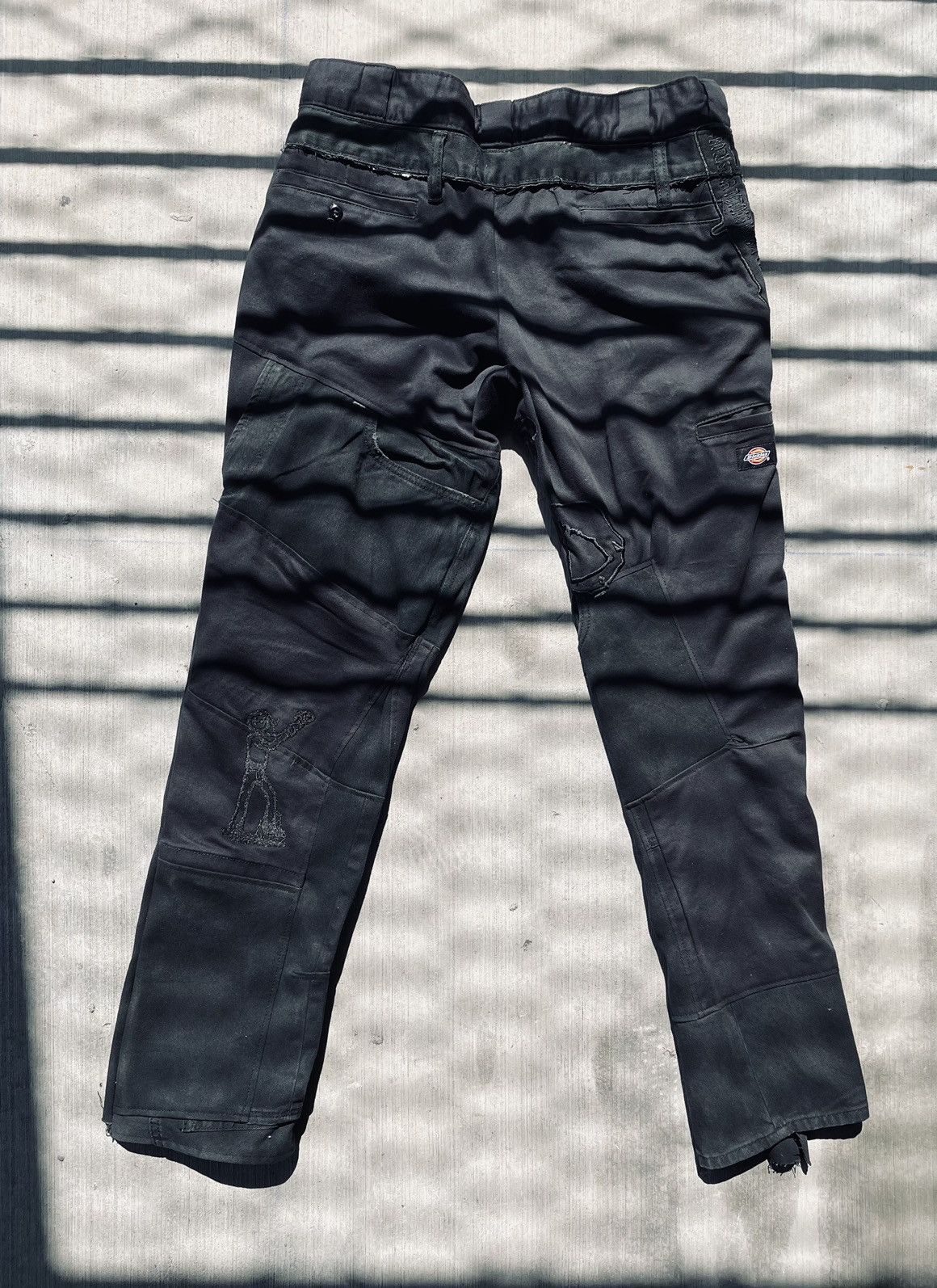 Reconstructed Dickie Pants by Calm Down Clothing
