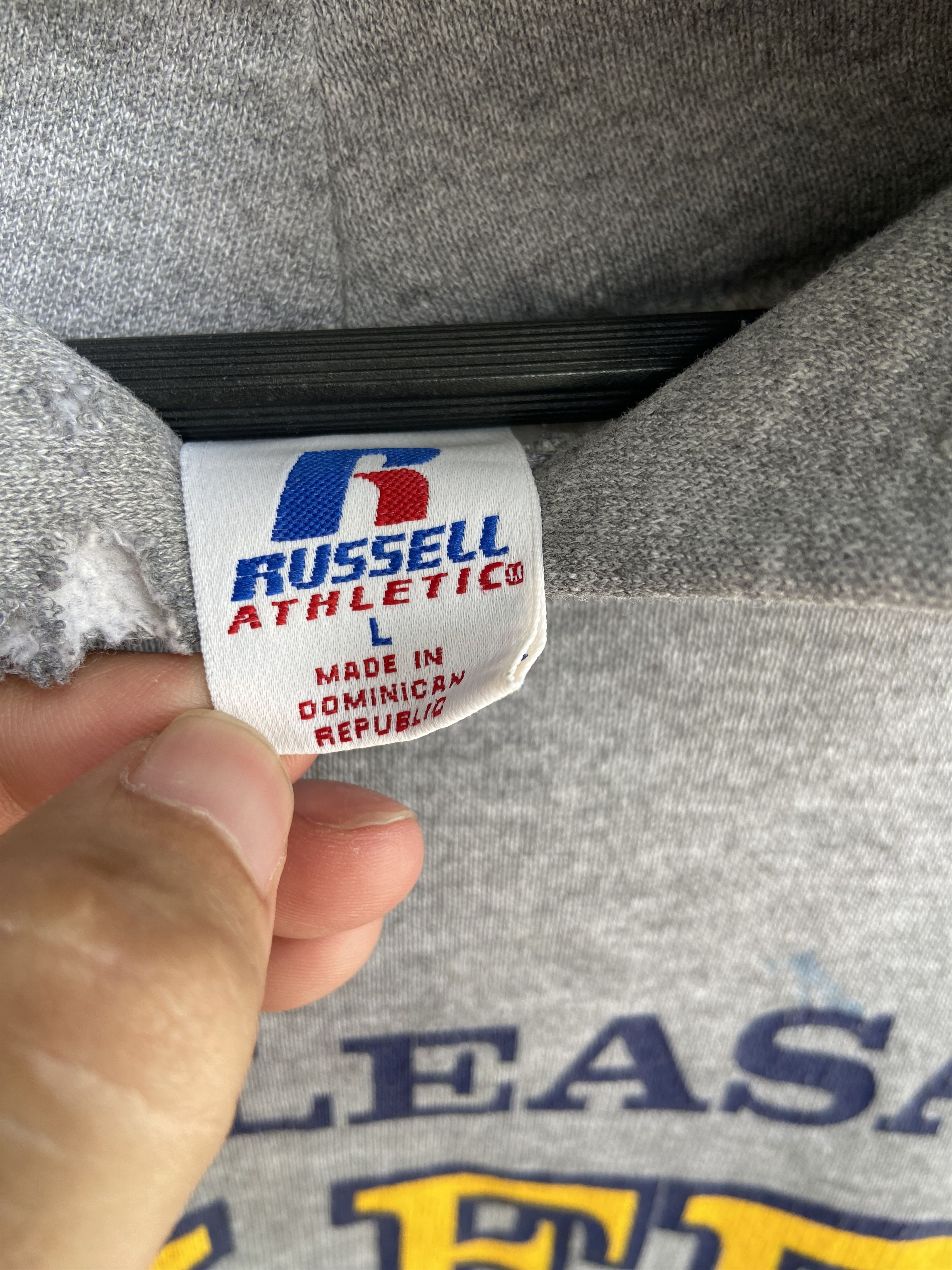 Russell Athletic RUSSELL "OILERS MP" HOODED SWEATSHIRT Size US L / EU 52-54 / 3 - 17 Thumbnail