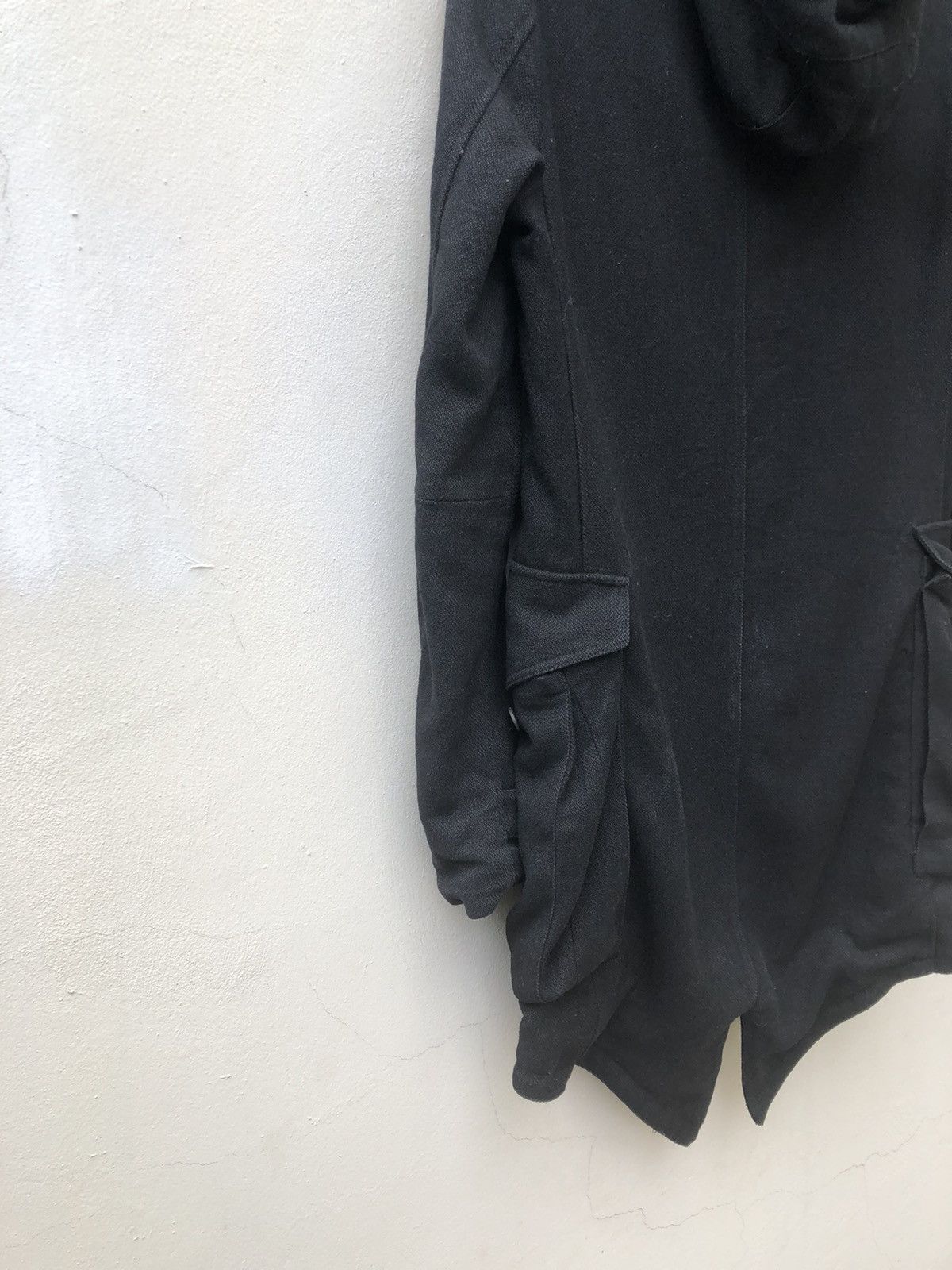 N4 N4 Japan Tactical Black Hemp Fishtail Parka Size US S / EU 44-46 / 1 - 16 Thumbnail