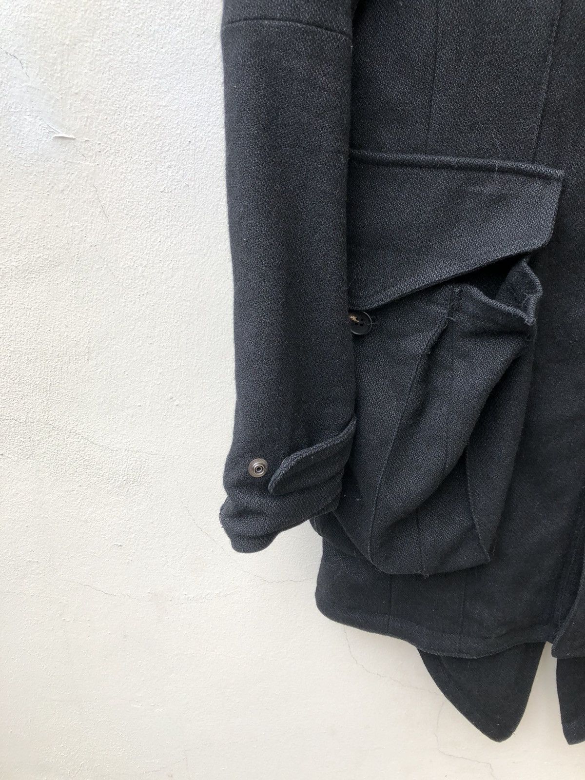 N4 N4 Japan Tactical Black Hemp Fishtail Parka Size US S / EU 44-46 / 1 - 10 Thumbnail