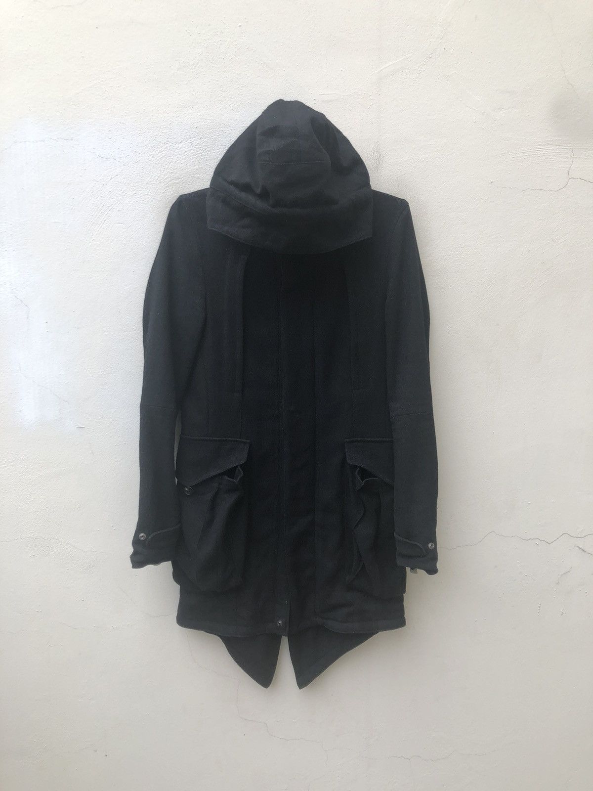 N4 N4 Japan Tactical Black Hemp Fishtail Parka Size US S / EU 44-46 / 1 - 8 Thumbnail