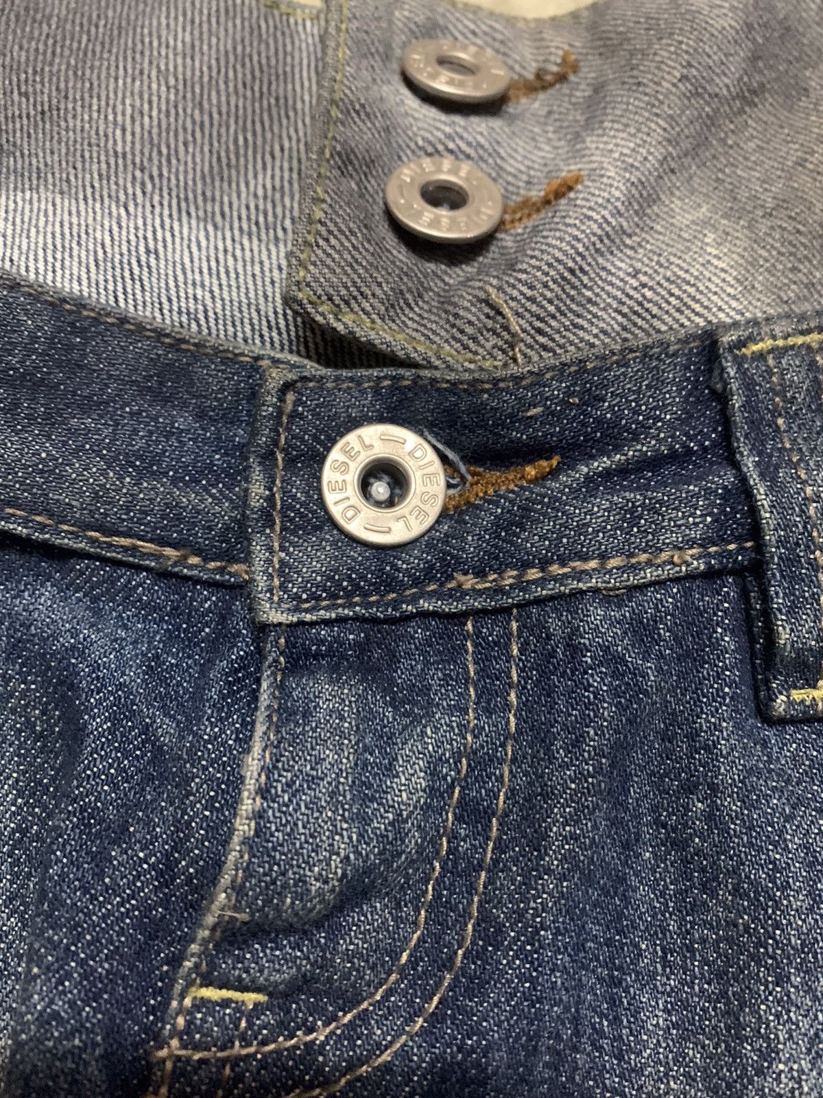 Diesel × Vintage Diesel Double Waist Flare Pants Size US 30 / EU 46 - 3 Thumbnail
