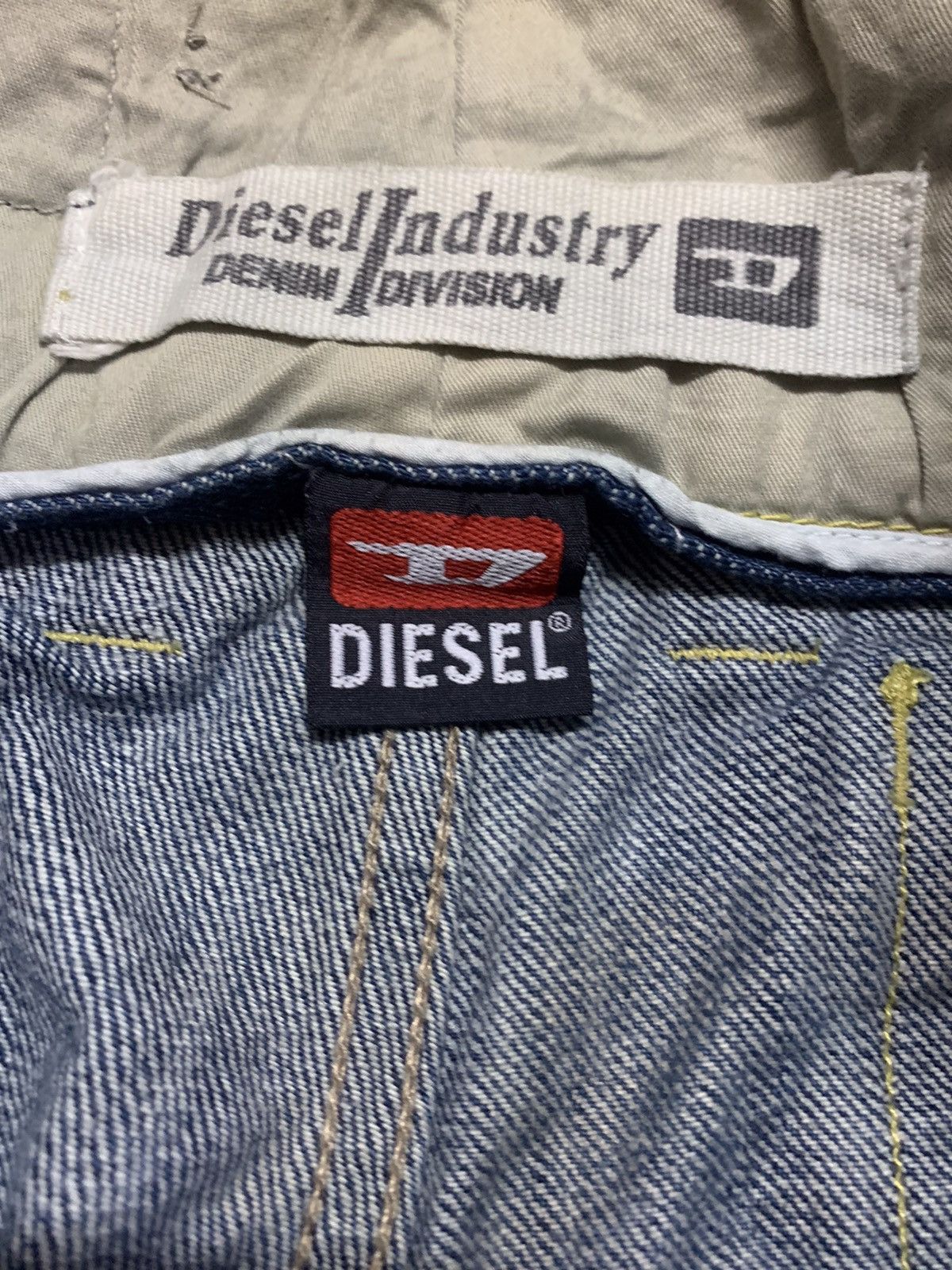 Diesel × Vintage Diesel Double Waist Flare Pants Size US 30 / EU 46 - 4 Thumbnail