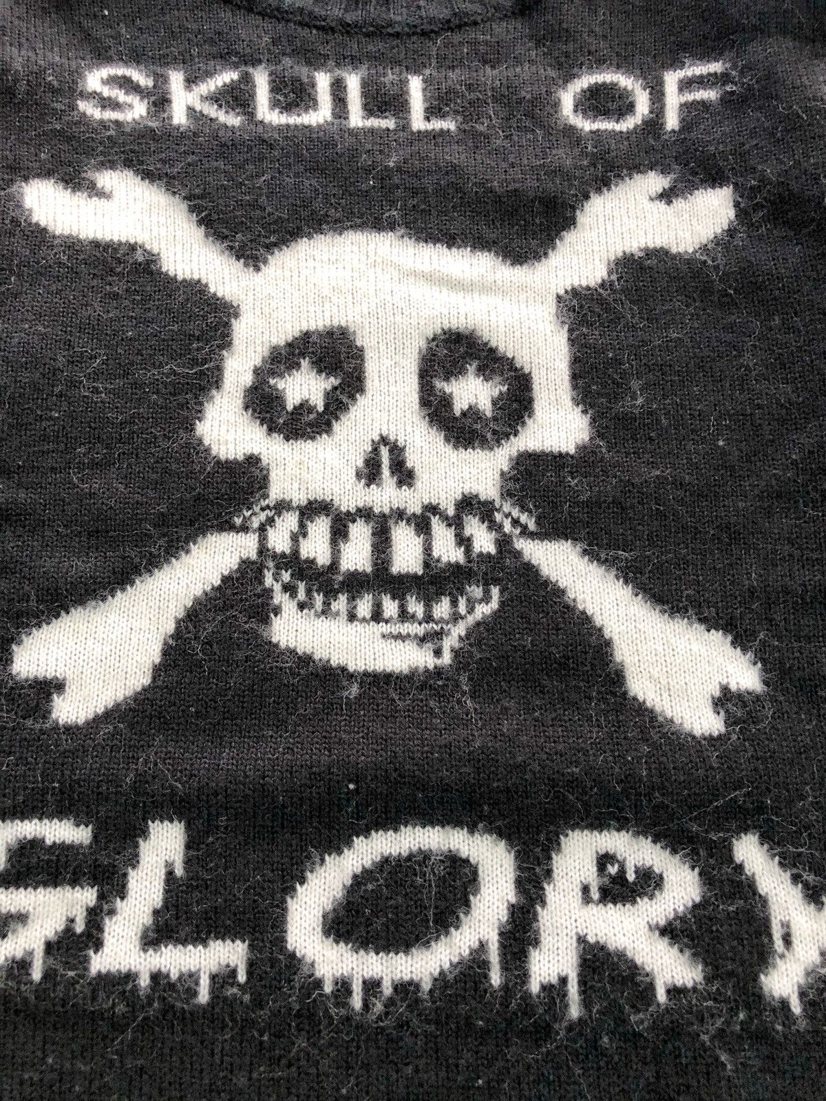 CIVARIZE Rare W.R.A “ SKULL OF GLORY ’’ wool mixed sweater Size US S / EU 44-46 / 1 - 14 Thumbnail