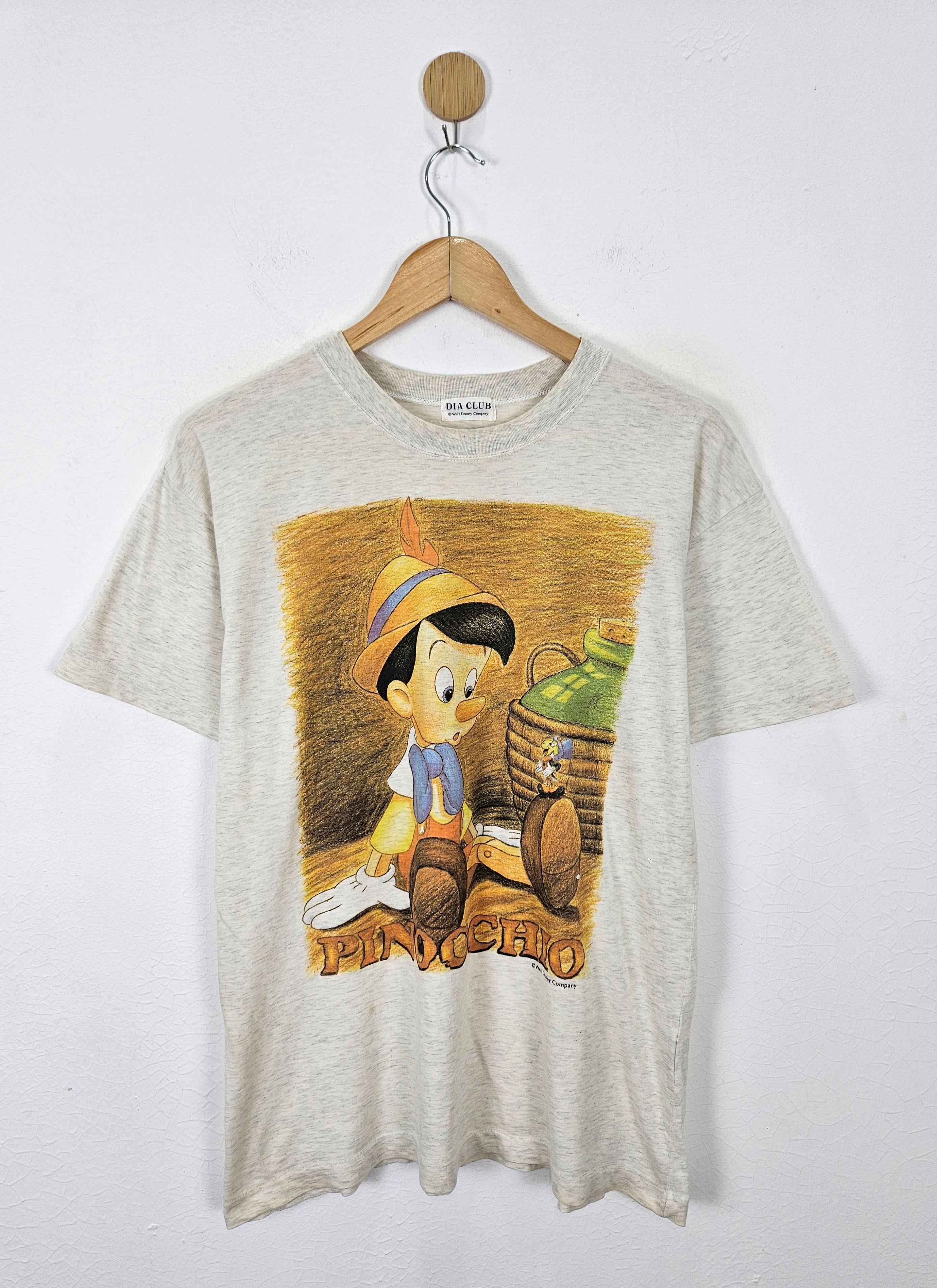 Vintage 90s Pinocchio Walt Disney Shirt