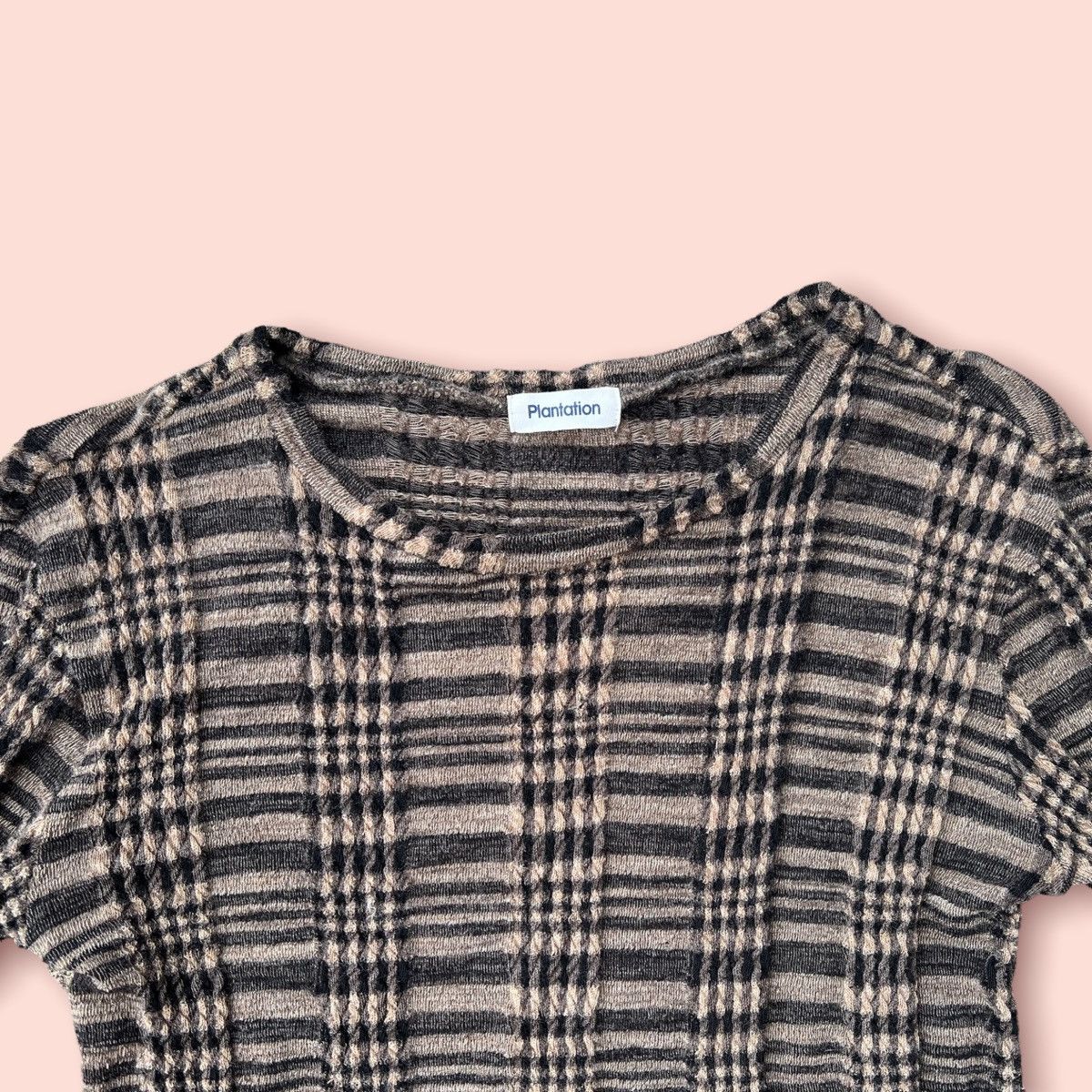Issey Miyake × Vintage VINTAGE PLANTATION ISSEY MIYAKE WOOL SWEATER Size M / US 6-8 / IT 42-44 - 2 Thumbnail