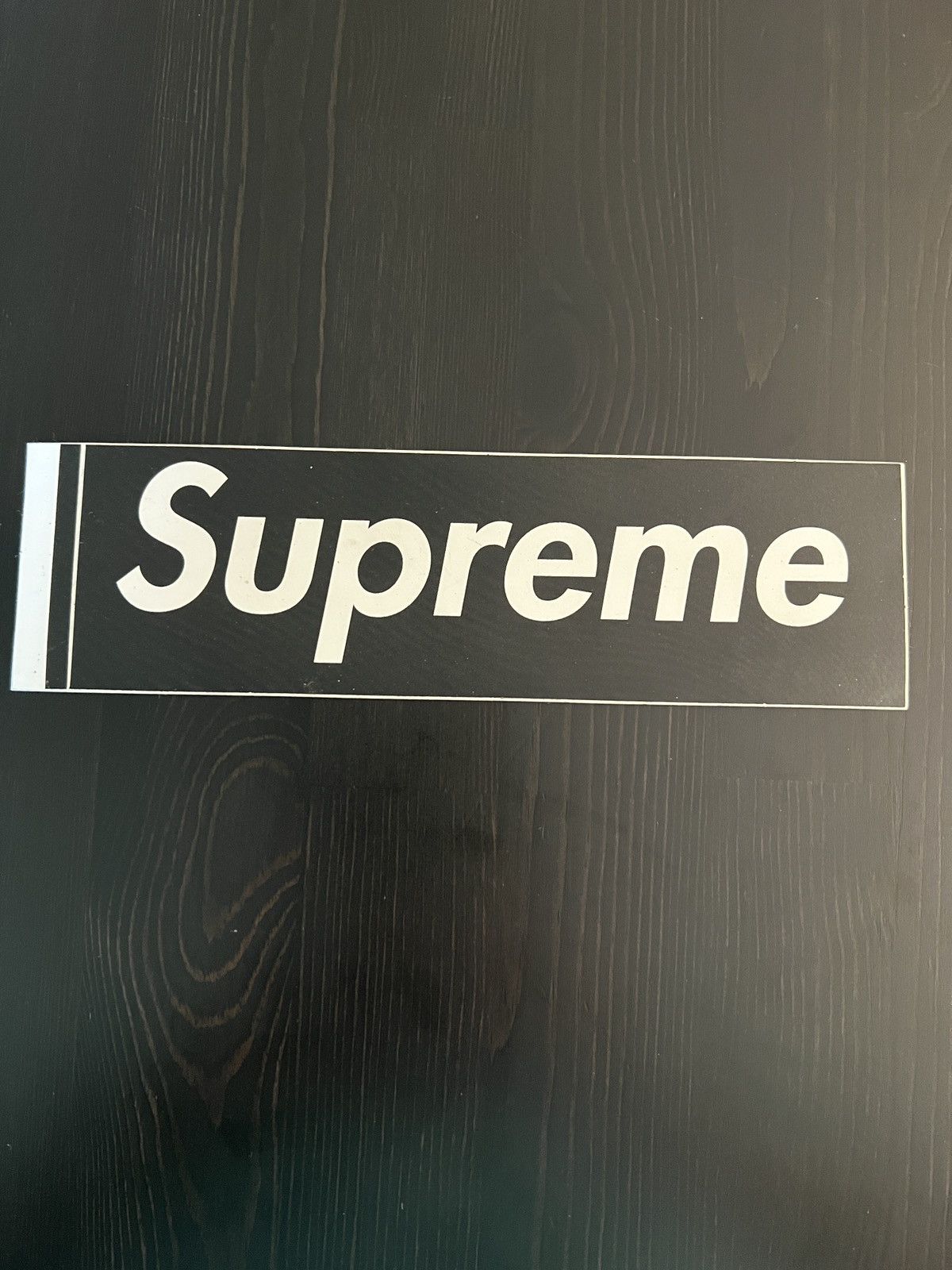 Supreme Supreme Carbon Fiber Box Logo Sticker Grailed