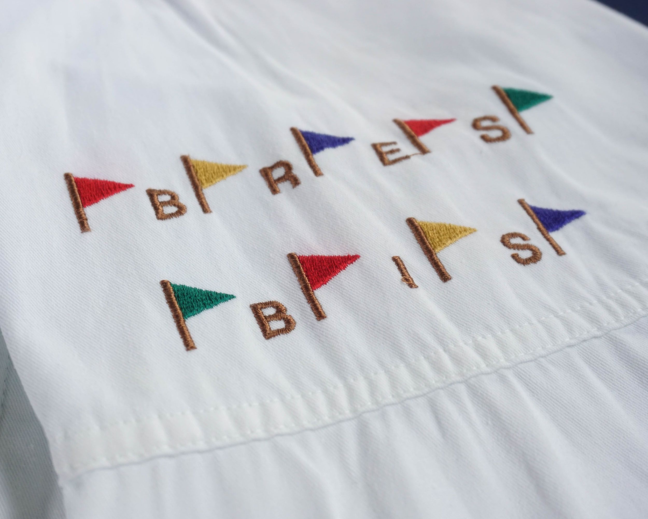 Japanese Brand Brés Bis White Golf Jacket Size US XL / EU 56 / 4 - 7 Thumbnail