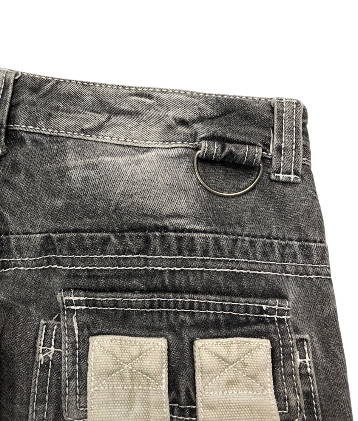 If Six Was Nine × Japanese Brand × KMRii Aston Design multi-pocket zipper denim pants Size US 28 / EU 44 - 18 Thumbnail