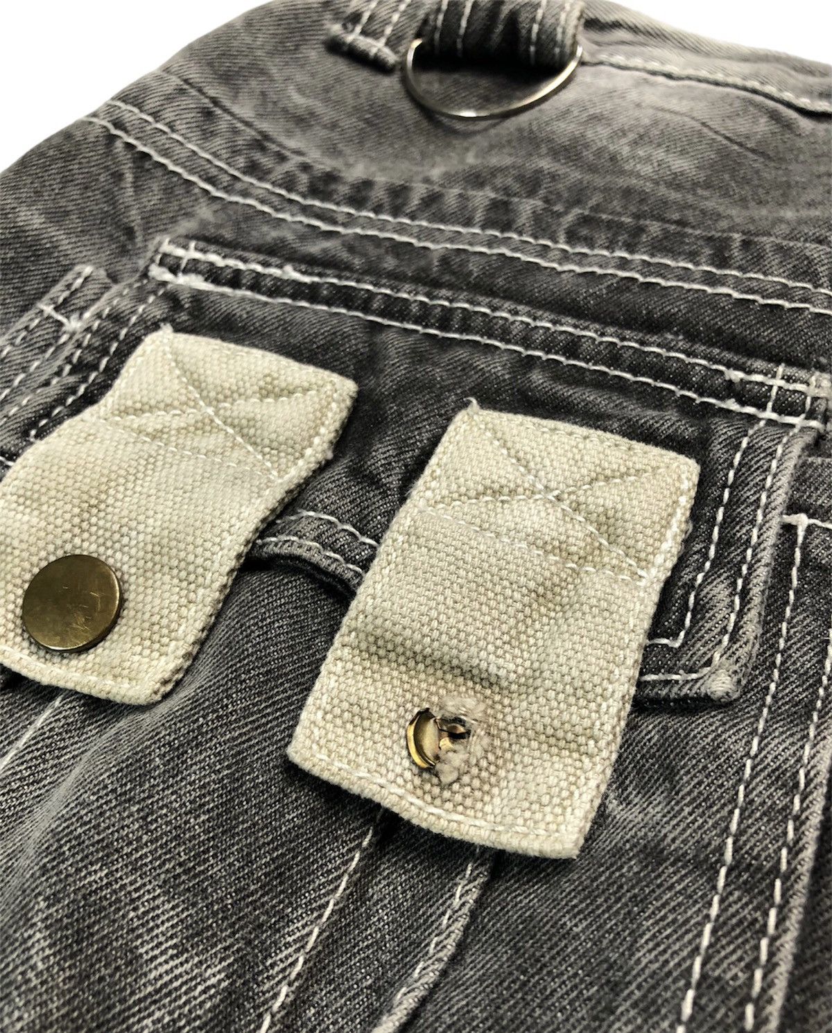If Six Was Nine × Japanese Brand × KMRii Aston Design multi-pocket zipper denim pants Size US 28 / EU 44 - 17 Thumbnail