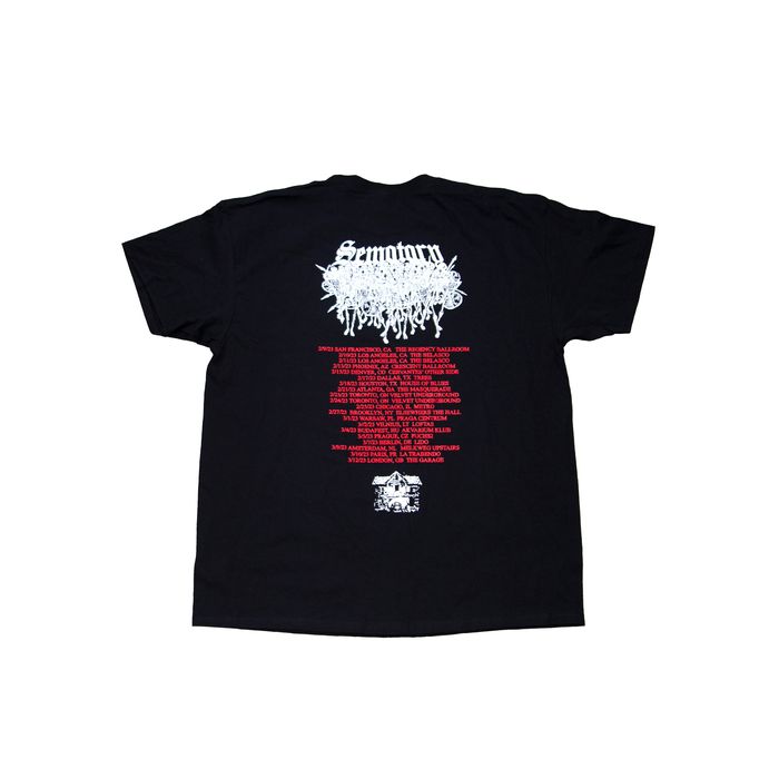 Drain Gang Sematary Haunted Mound Butcher House Tour Merch Tee | Grailed